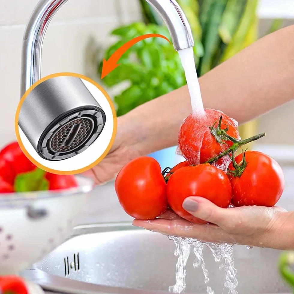 BouGPeng 16 Piezas Aireador Grifo M24 M22 M18 M16 Macho Boquilla Fregadero 24mm 22mm 18mm 16mm Aireadores con Llave Filtro Economizador de Agua para Grifo de Lavabo de Cocina y Baño