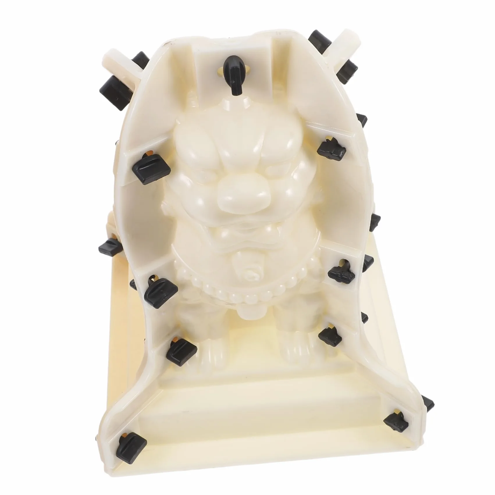 NUOBESTY Molde para Hacer Decoración de Balaustrada y Bolas de Hormigón para Pasarelas, Molde Artesanal de Plástico Pequeño para Bricolaje en Jardín y Balcón, Resistente y Portátil
