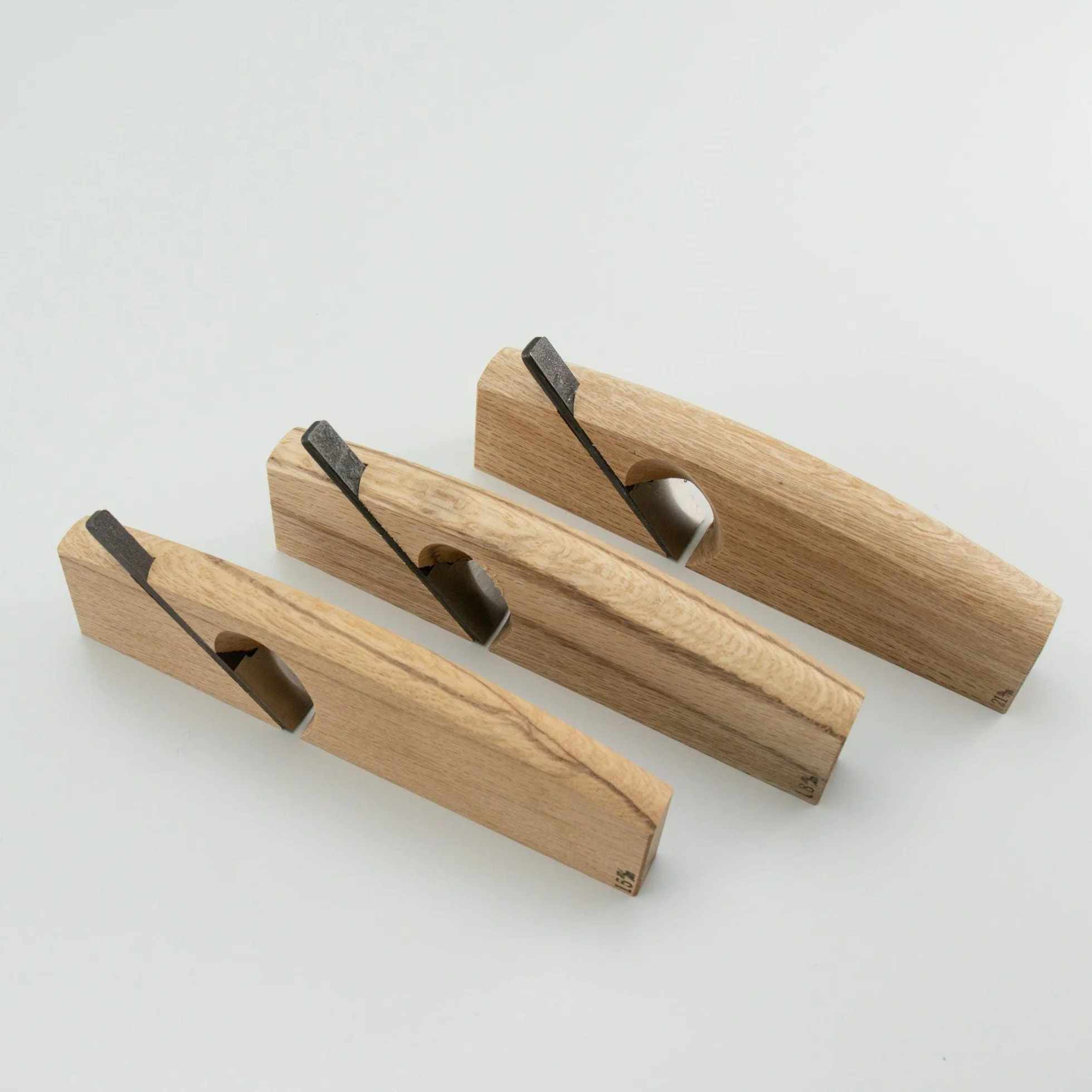 Cepillo manual japonés Wazakura, acero al carbono, cepillo de bloque manual de 18 cm, acabado en madera natural, herramienta para trabajar la madera (21mm)