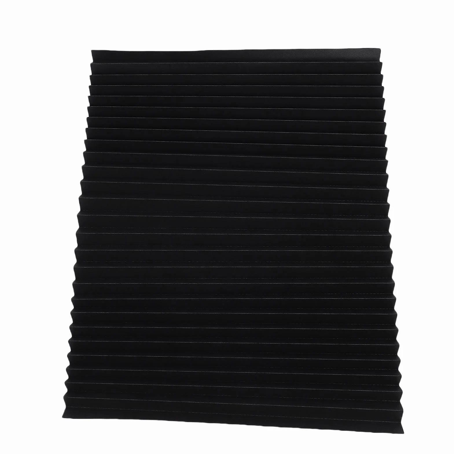 Persianas para RV, Blackout Totalmente Tela No Tejida Sin Perforación Adhesivo Persianas para Ventanas de Autocaravanas, con Cinta de Sujeción para RV Remolque de Viaje Ventanas (Negra)