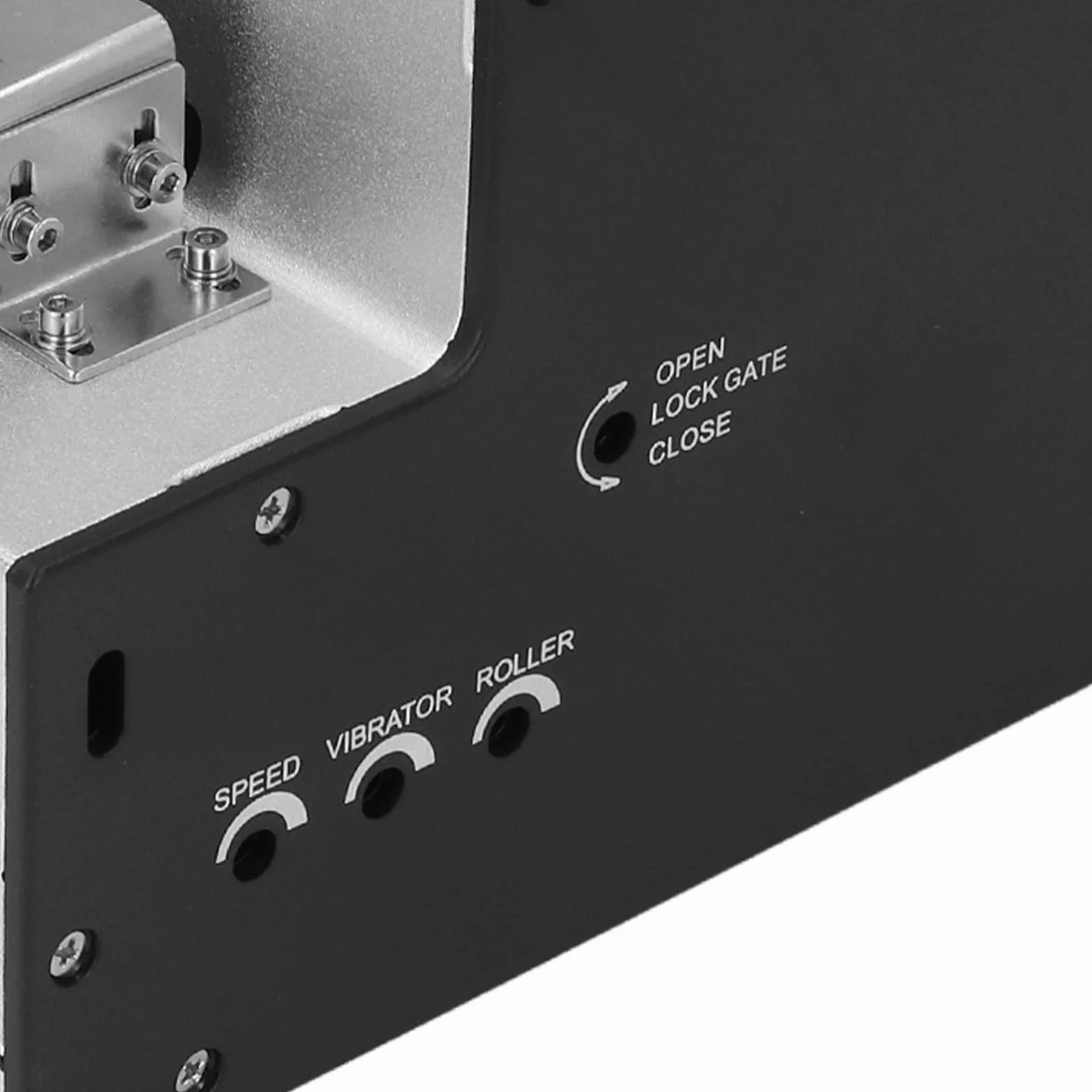 Proveedor de Tornillos Automáticos, Dispensador de Tornillos Ajustables de Aleación de Aluminio de Baja Vibración 100‑240 V para Tornillos de Máquina Y Autorroscantes(Enchufe de la UE)