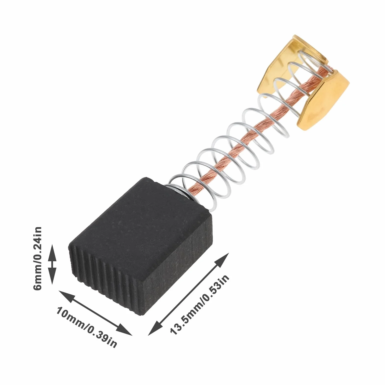 Makita ECSiNG 2 Escobillas de Carbón JM23500117 CB501 Compatibles con LS0815FL Sierra Ingletadora