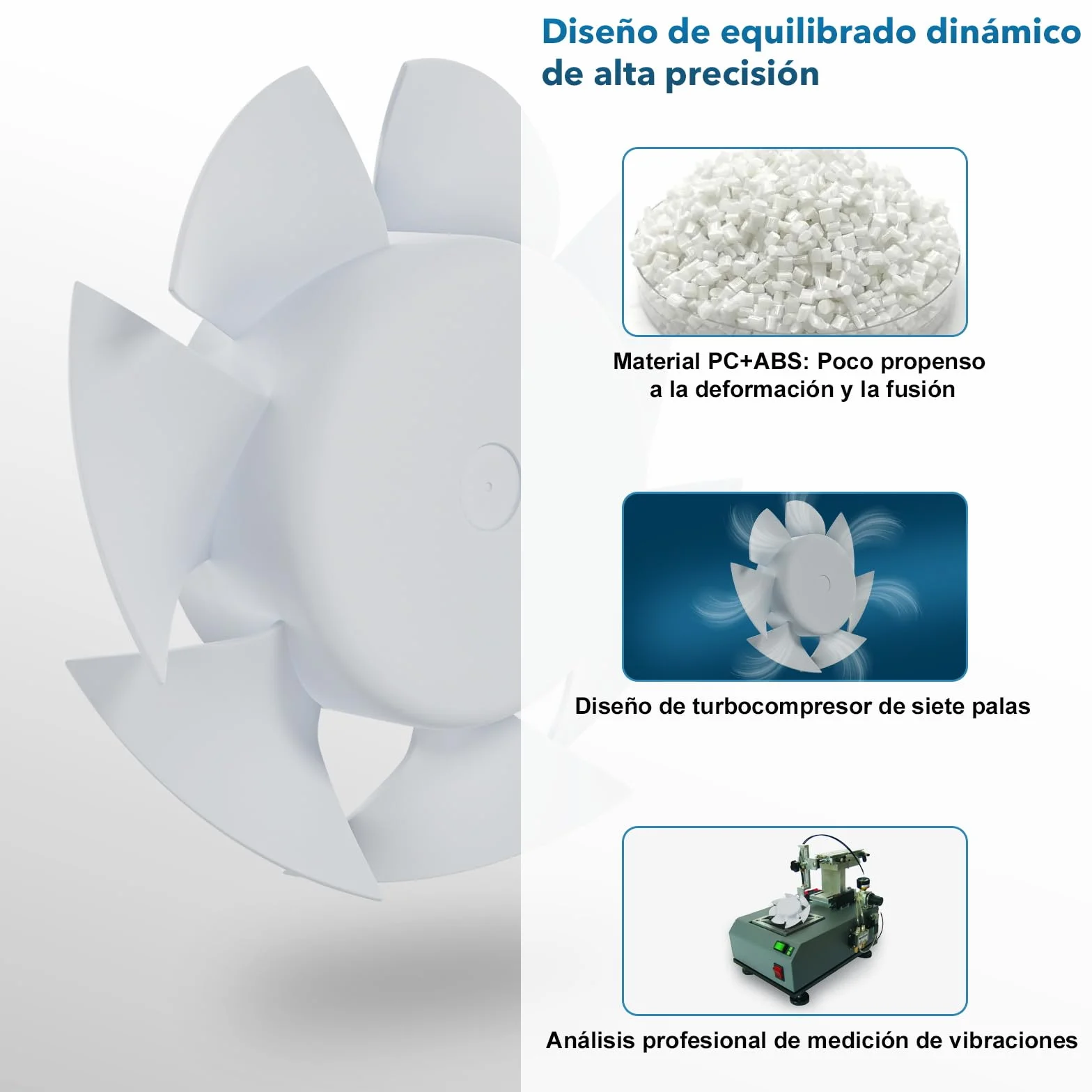 Extractor de Aire 100mm 130m³/h 12W Silencioso Ventilador de Baño Tubo