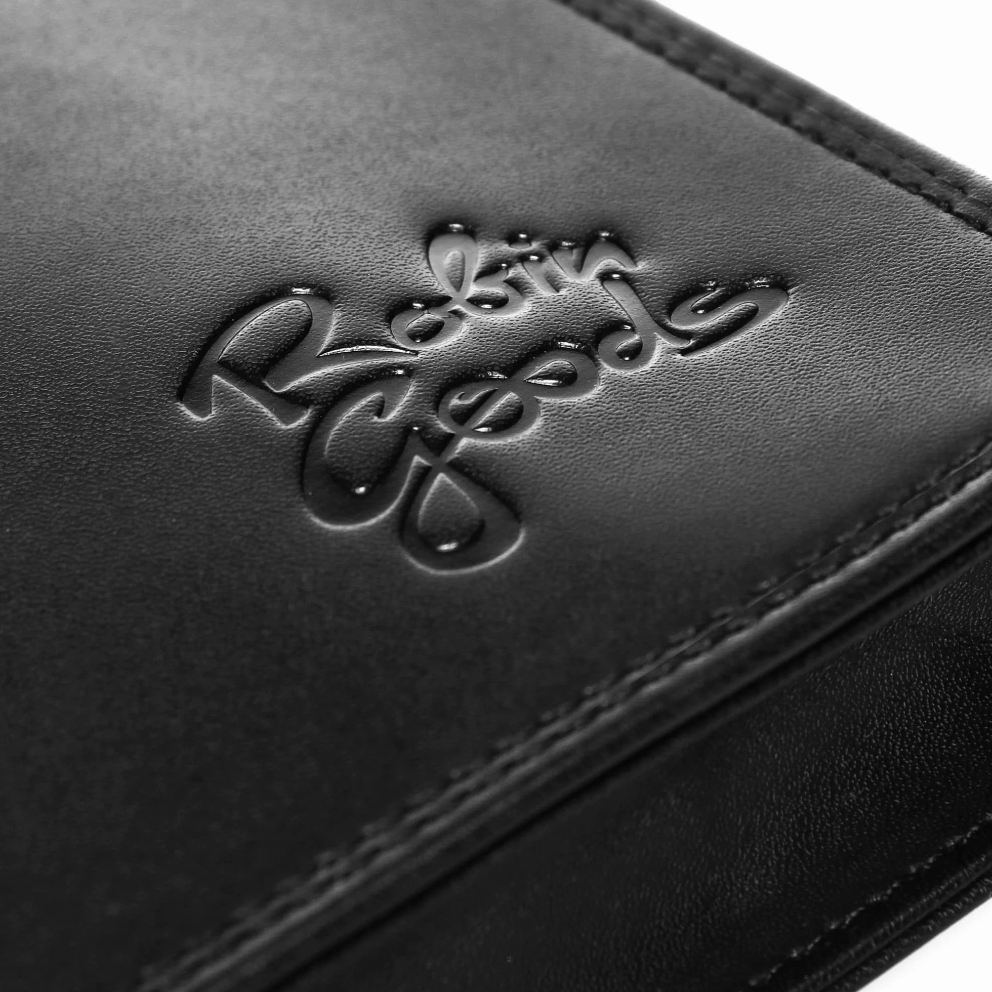 Cartera de Camarero Monedero Elegante Negro 2 Piezas