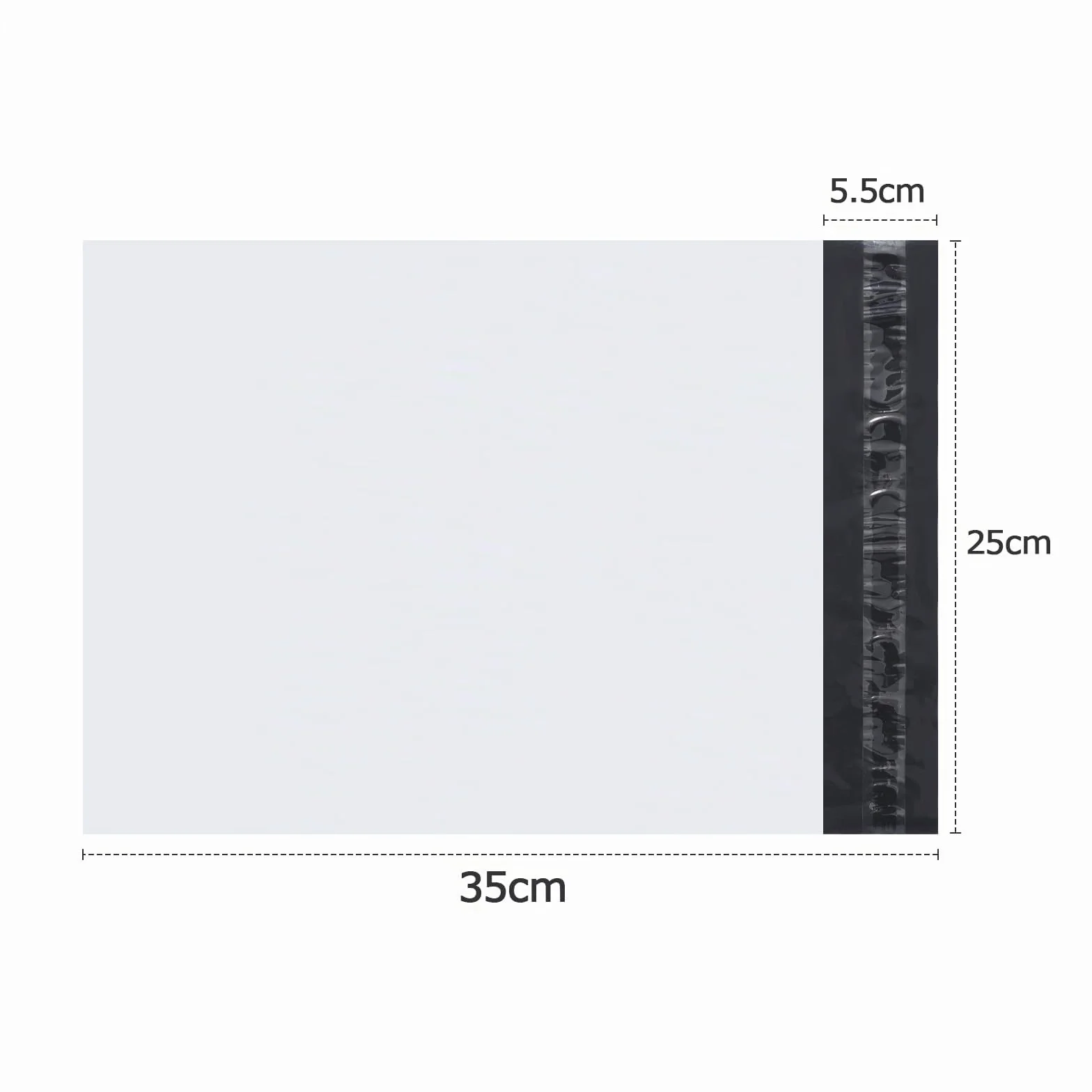 Bolsas para Envíos Impermeables 25x35 cm 100 Unidades Autoadhesivas