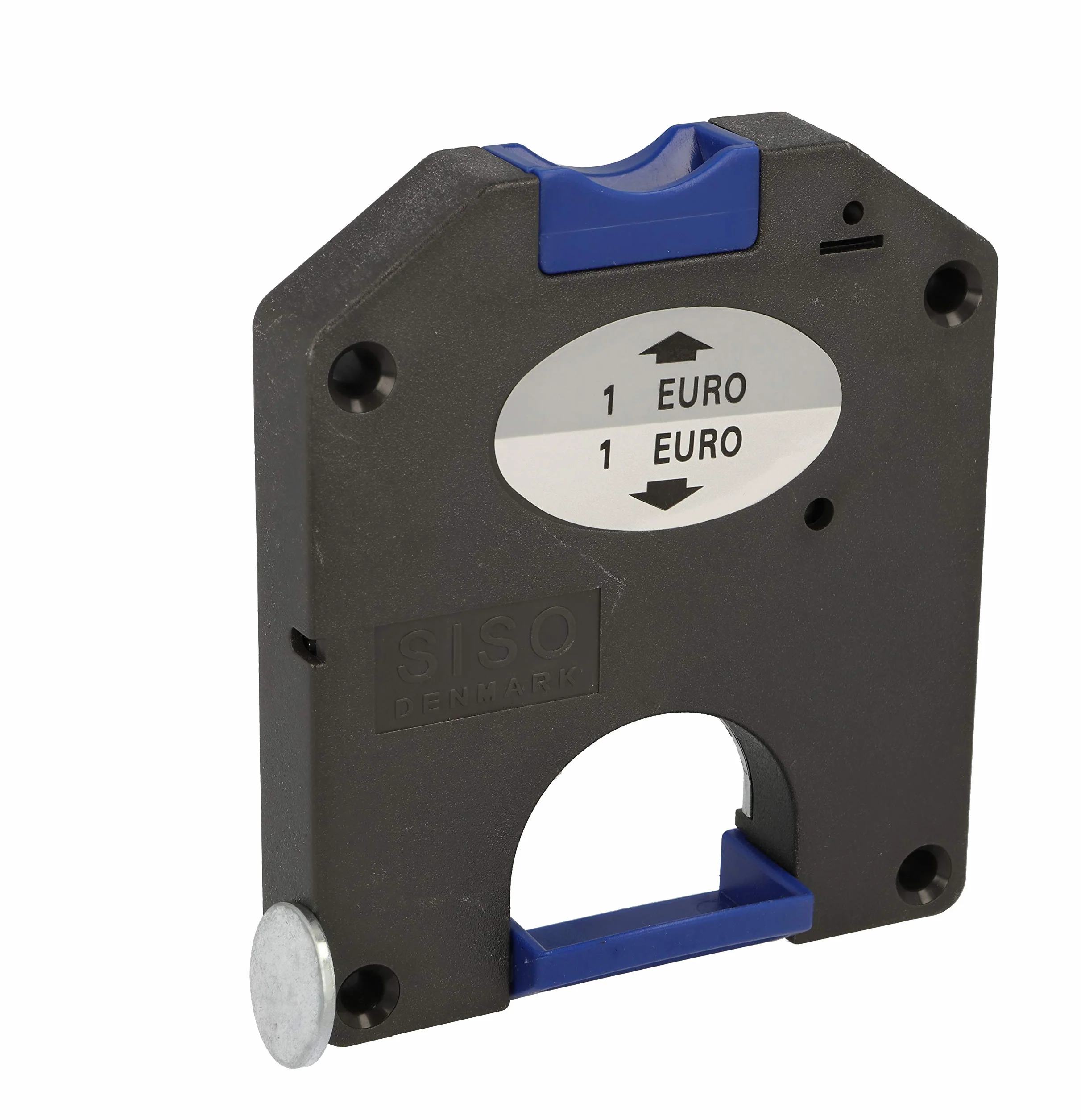 UMAXO Bloqueo de monedas de 1 euro, cerradura para caja fuerte, vestidor, armarios