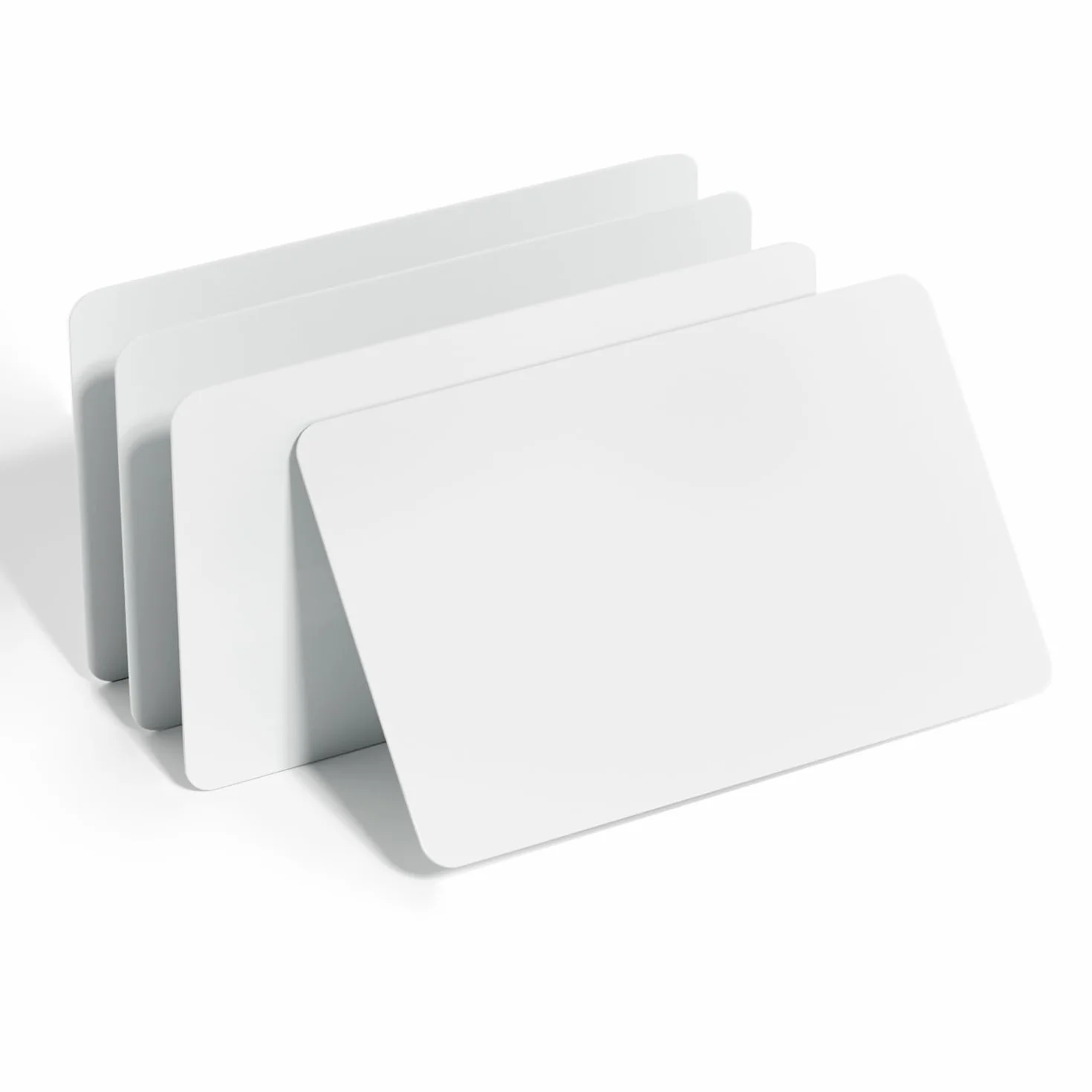 NFC NTAG215 Tarjetas Etiquetas 504 Bytes Memoria NXP Chip PVC Blanco 20PCS