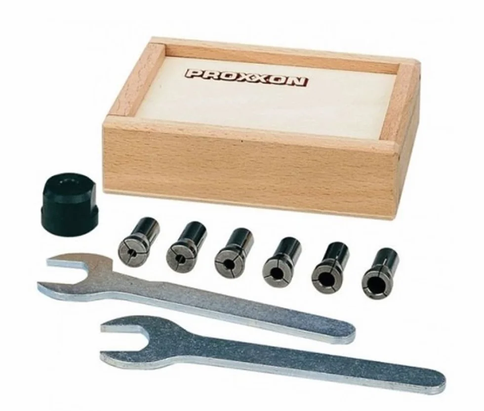 PROXXON 2228200 Juego de Pinzas 2,35-6 mm tbh, Metal