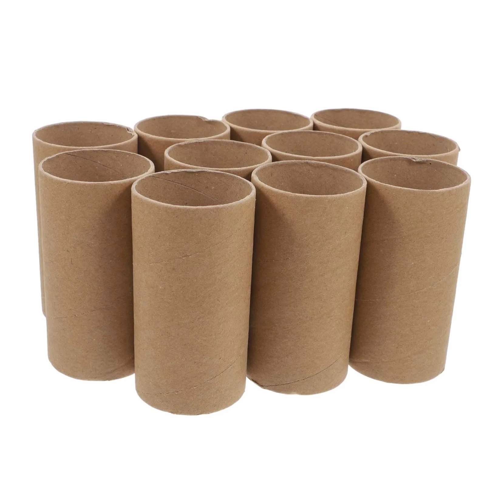 Hemobllo Tubo de Cartón Artesanal 30 Piezas 5,2 cm Manualidades Niños Materiales Creativos Uso Escolar