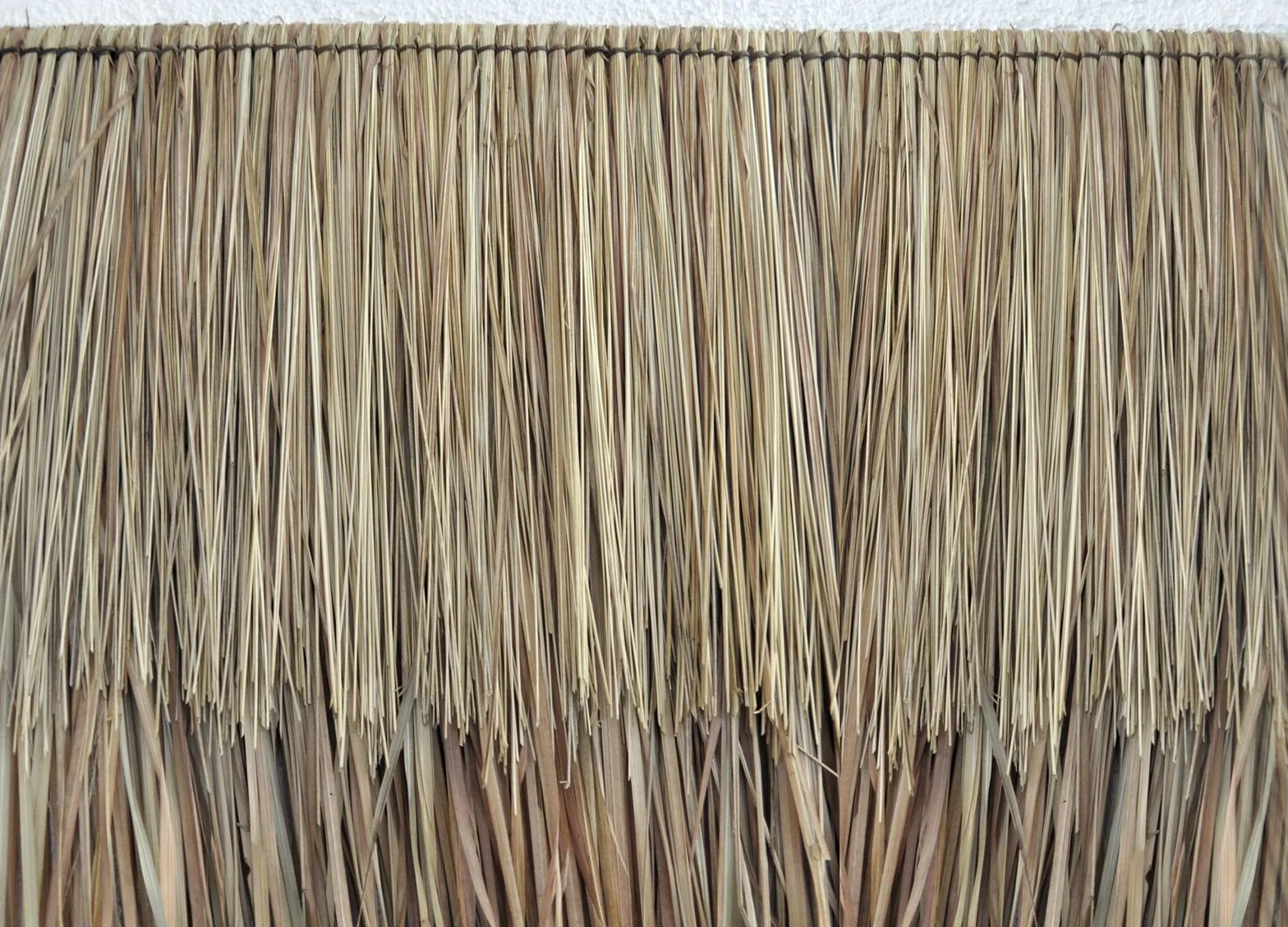 Panel natural para tejado de palma (115 cm) tejado exótico, refugio jardín, gazebo, sombrilla pergola (12111)