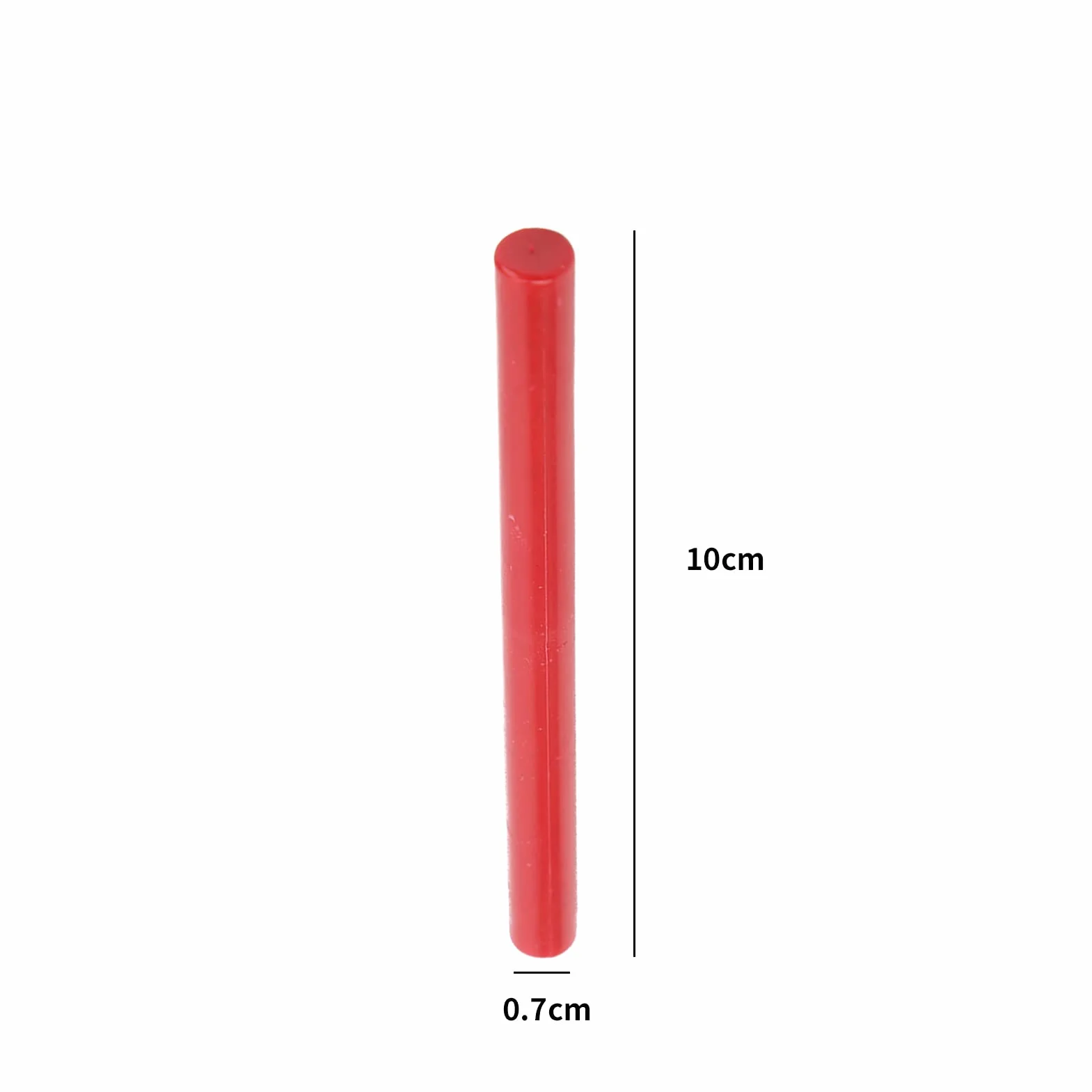 Tissting 10 Piezas Barra Cera Lacre 10 cm Rojo para Pistola de Pegamento Sello Invitaciones Boda