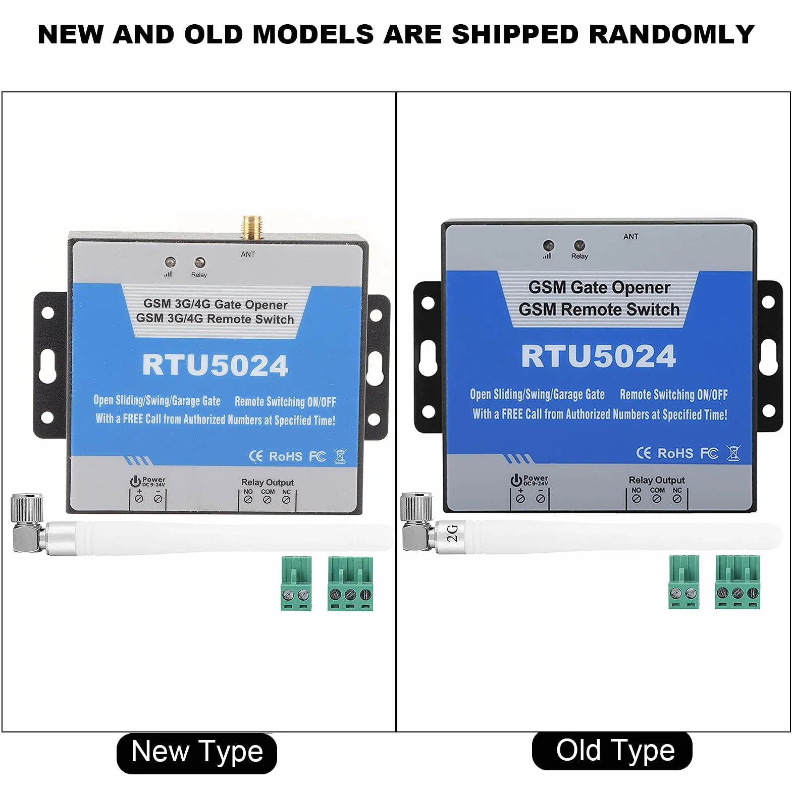Abridor De Puerta GSM, Actualización RTU5024 Abridor De Puerta GSM Interruptor Remoto GSM Abridor De Puerta Con Interruptor De Relé, Controlador De Puerta De Entrada Móvil Control Remoto 3g/4g RTU5024
