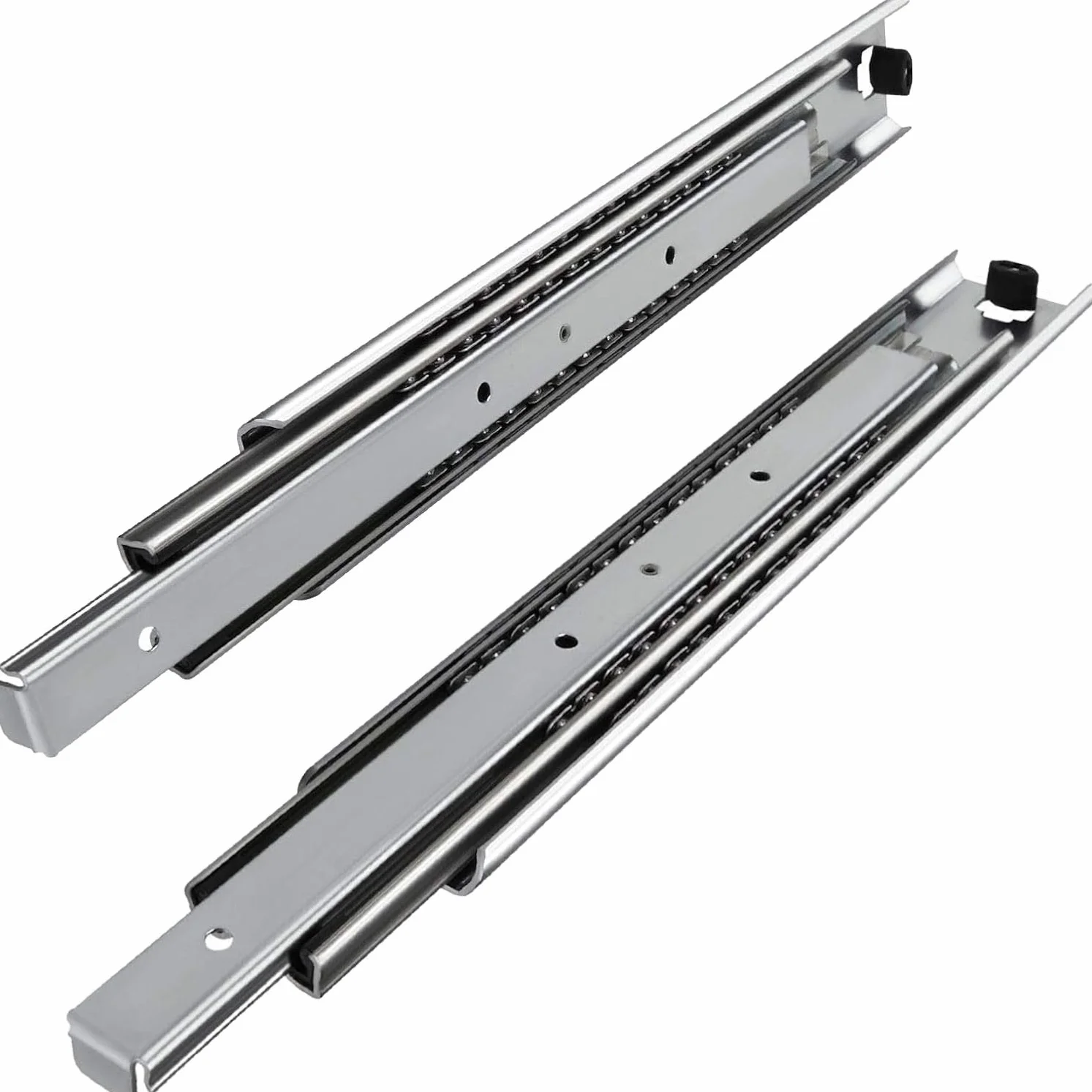 Junker 2 guías de extracción total KV1-80-H53-L900-NF 90 cm (900 mm) capacidad de carga de las guías de cajón de 80 a 100 kg
