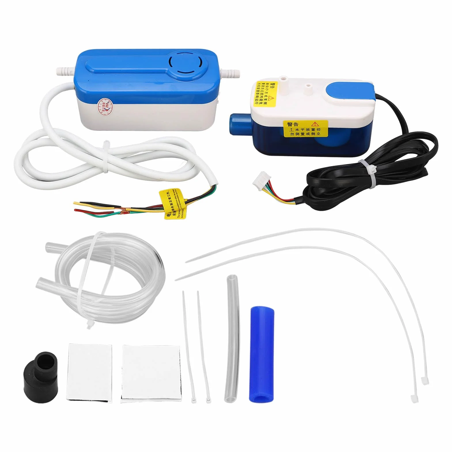 Bomba de Condensado HAVC, Bomba de Eliminación de Condensado Automática de 60ml 24L/h con Manguera, Remoción Silenciosa de Condensado de CA para Deshumidificador de Horno de