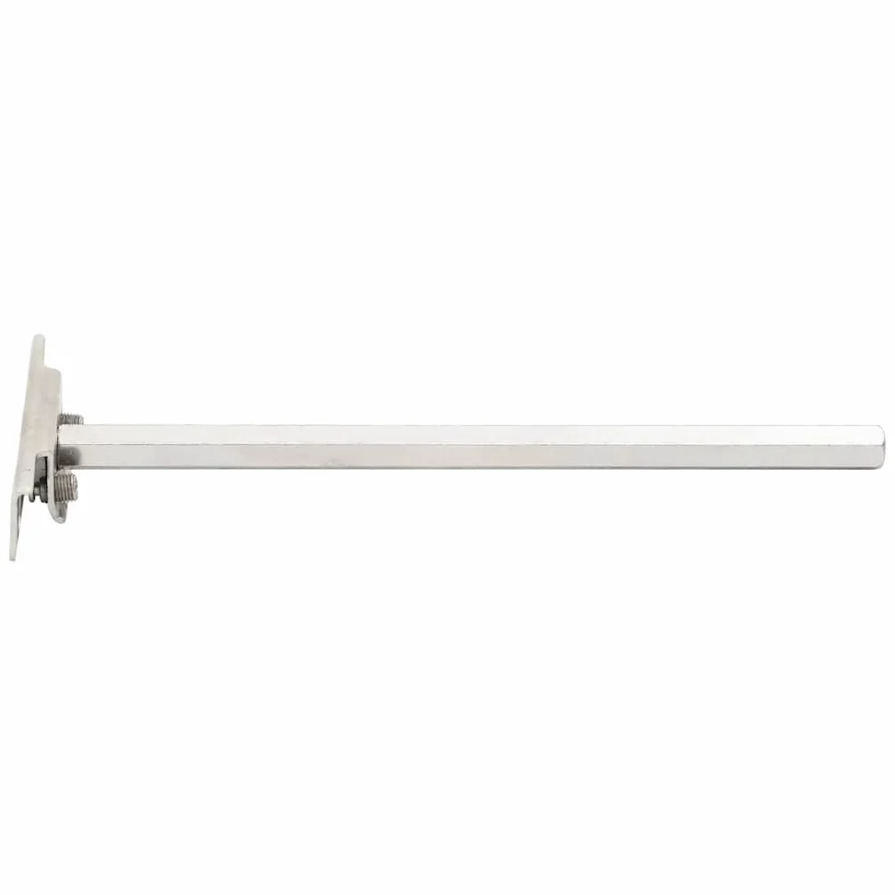 Soporte flotante para estanterías, 12 unidades, acero al carbono plateado niquelado, diámetro 12 x 200 mm, invisible, soporte de pared para estante de madera, hasta 30 kg, capacidad de carga
