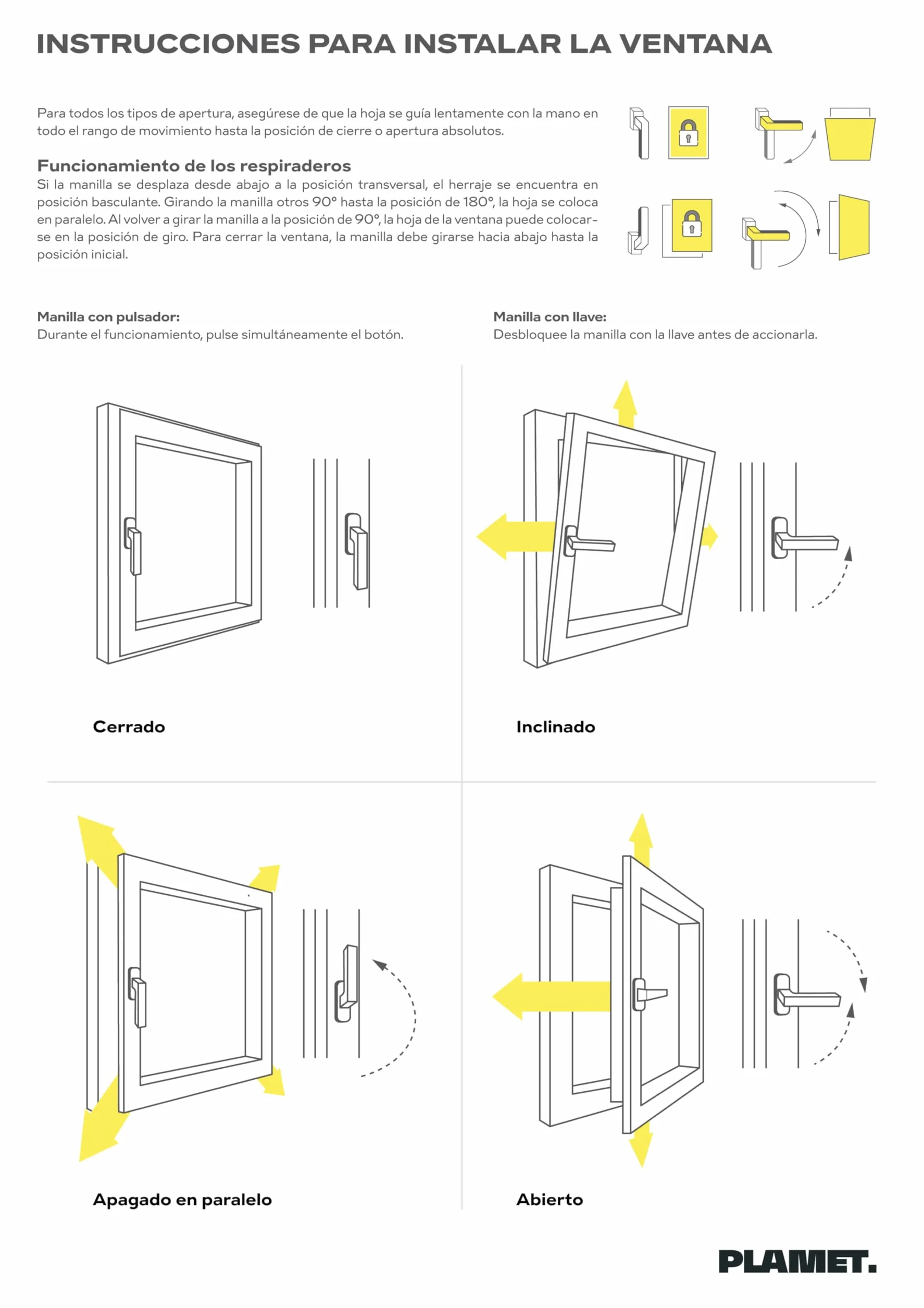 Ventana de PVC - Ventana de Plástico - Resistente a las Influencias Ambientales - Protección Contra Robo - Aislamiento Contra Ruido, Viento - Roble Dorado - 800x500cm - 4-16ar-4i