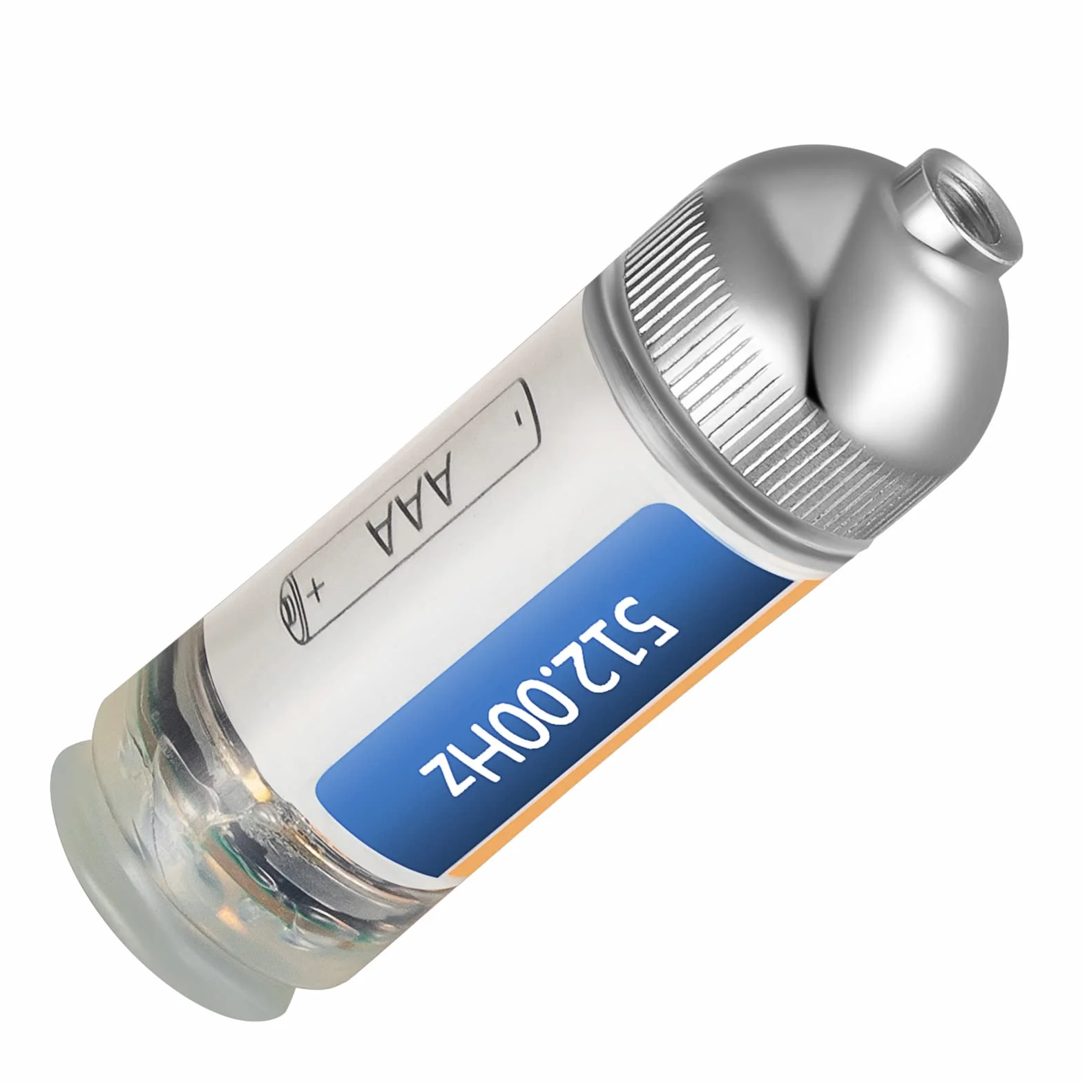 VEVOR 512HZ Sonda Conectores de 8/5" y 1/4-20" Localizador de drenaje rígido para localizar y detectar pequeñas alcantarillas y tuberías, plateado
