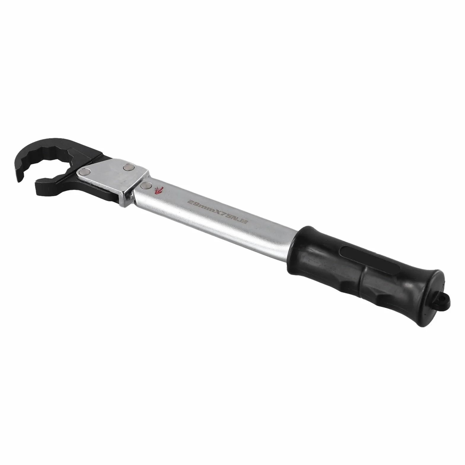 Llave dinamométrica de trinquete individual para mantenimiento automotriz, 1 herramienta para reparación de aire acondicionado, diseñada para precisión y manejo seguro (29 mm)