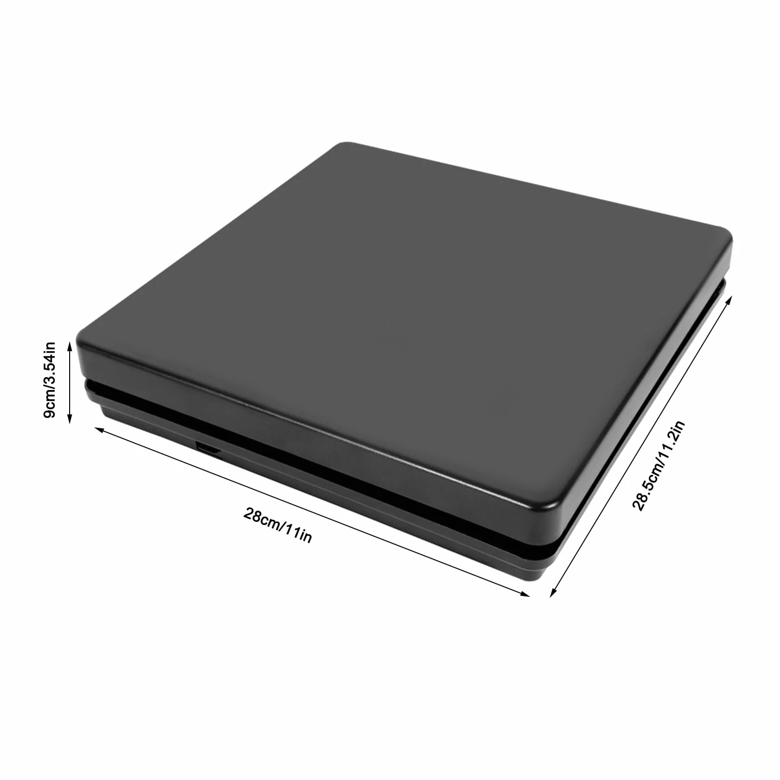 Báscula digital para paquetes 50 kg/2 g plataforma industrial con pantalla externa