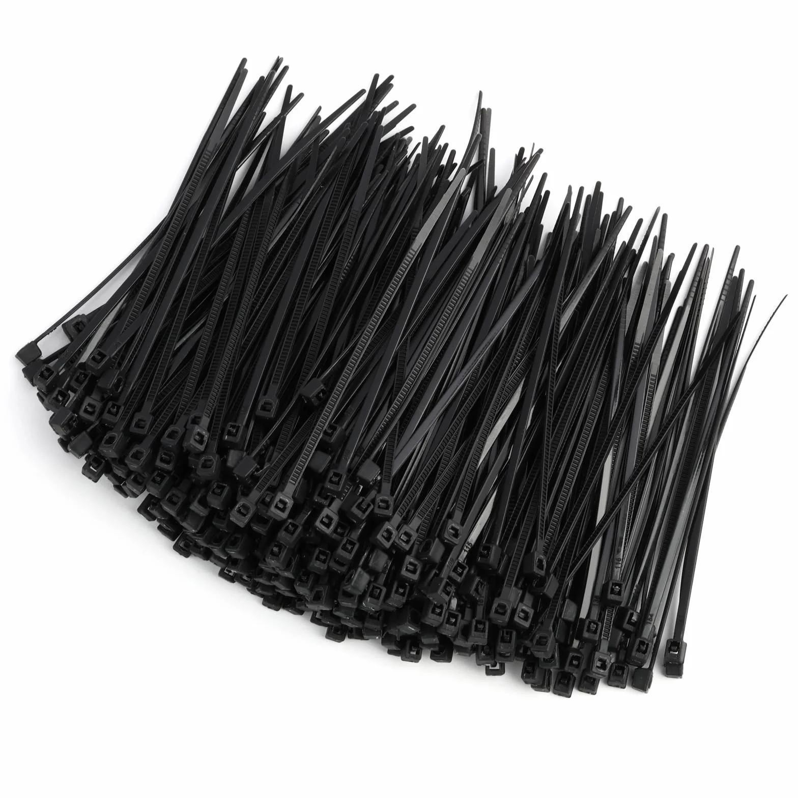 Bridas para Cables de Nylon Negro, Autoblocantes, 80mm x 1.8mm, para Organización de Cables, Electrónica y Bricolaje, Resistentes al Calor Resistente y duradero bridas pequeñas (300)