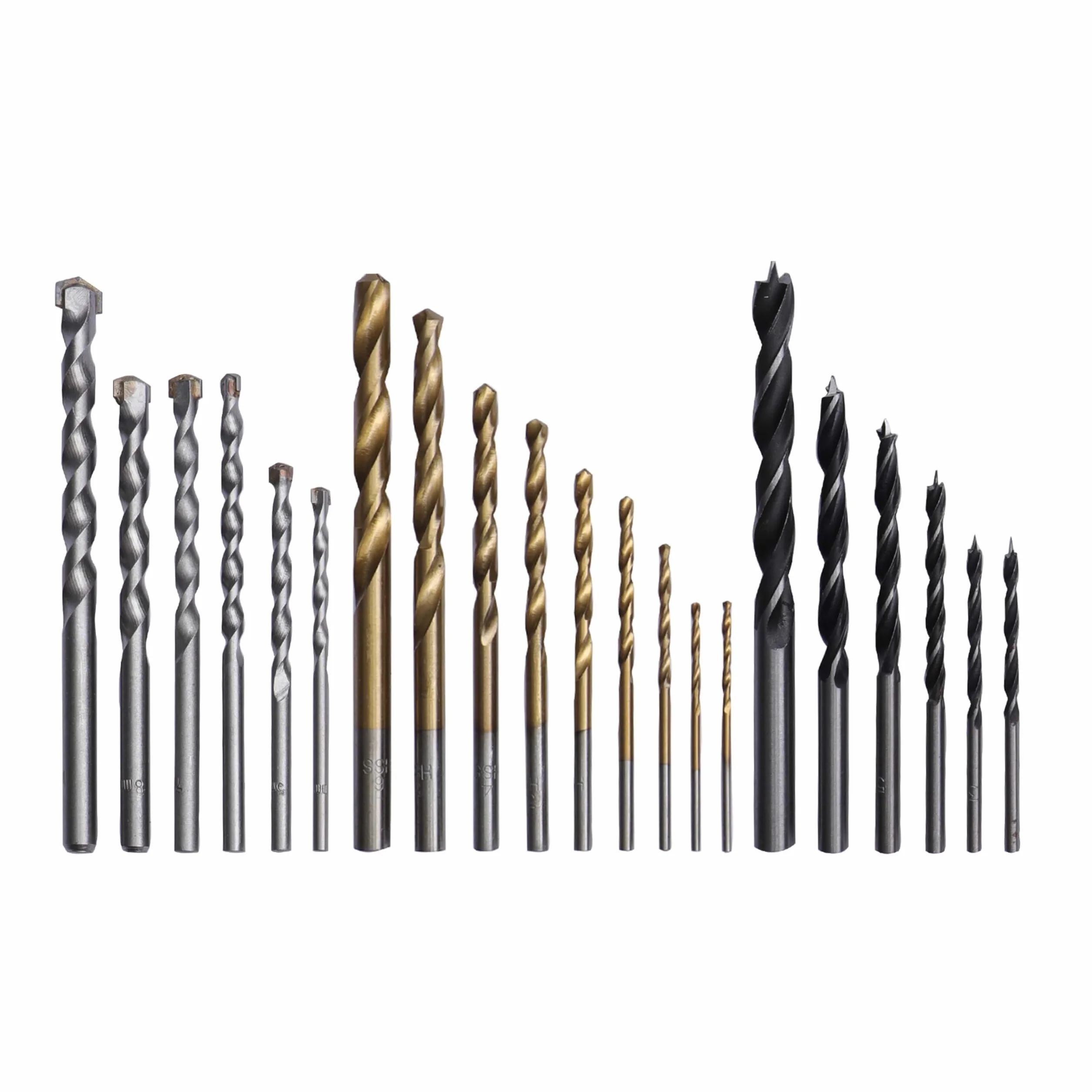 BLACK+DECKER Set de 50 Piezas para Atornillar y Taladrar: Brocas para Metal, Mampostería y Madera, Puntas de Atornillar, Llaves de Vaso, Adaptadores, Maletín Incluido,A7188-XJ