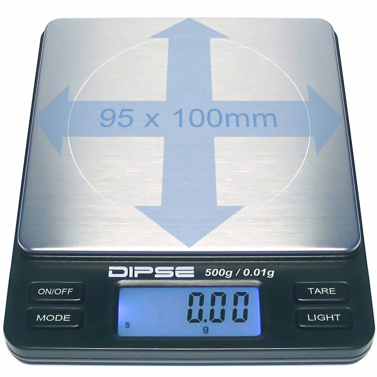 Digital Scales TP Series 500 g x 0.01 g High-Precision Pocket Scale Gold Scale