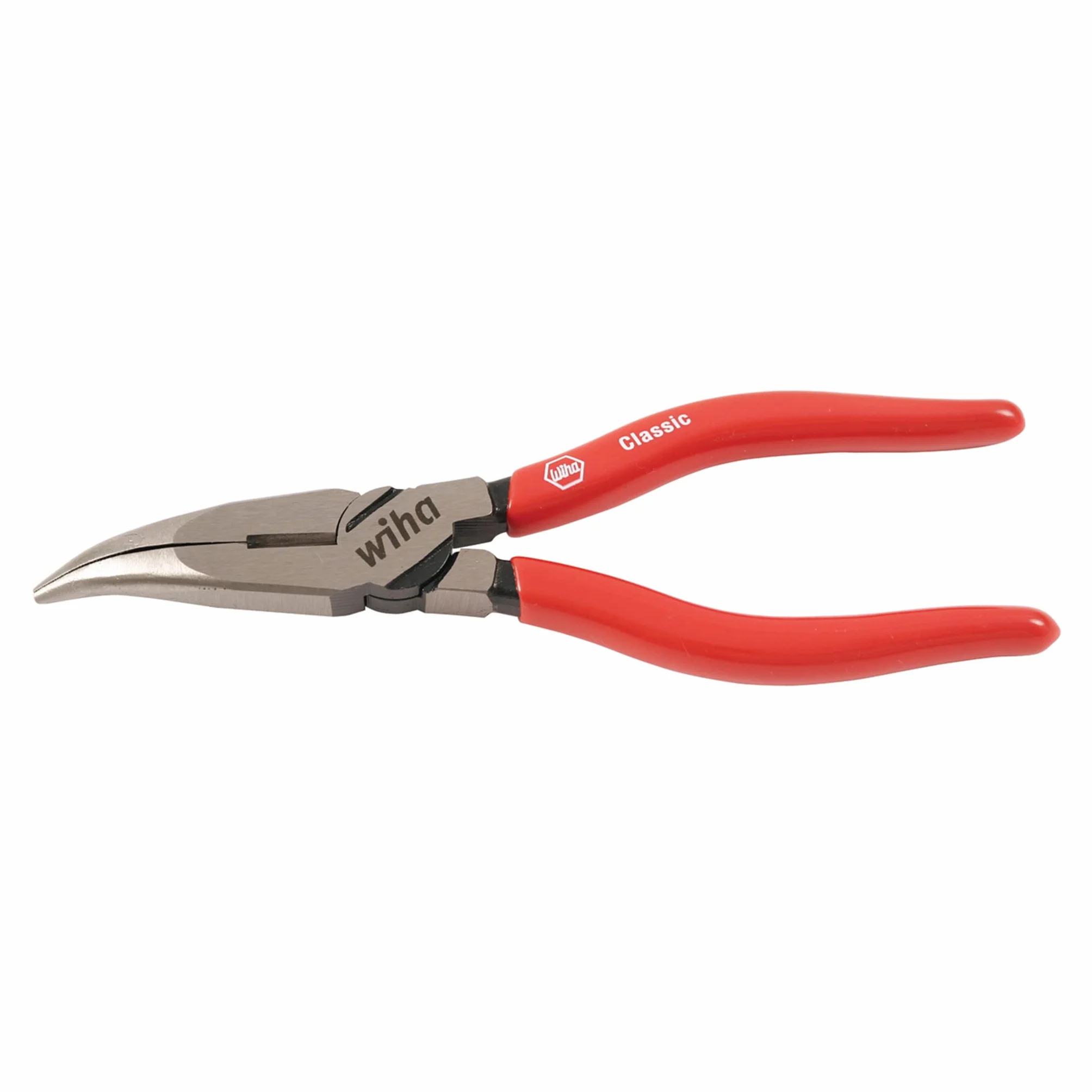 Wiha 32623 doblado larga nariz alicates con cortador, 6.3 "