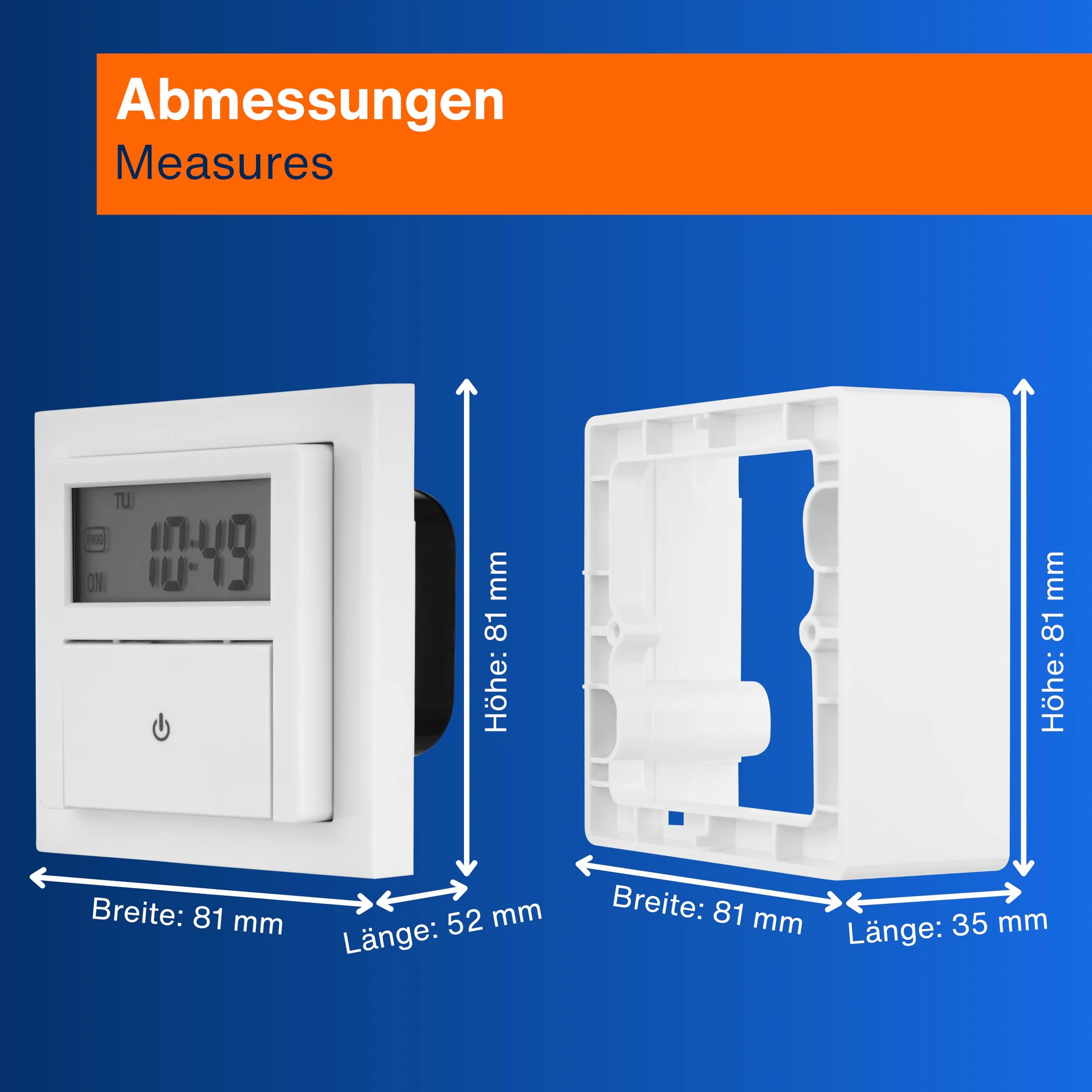 GAO Digital rasante Temporizador, 1 Pieza, efp700et