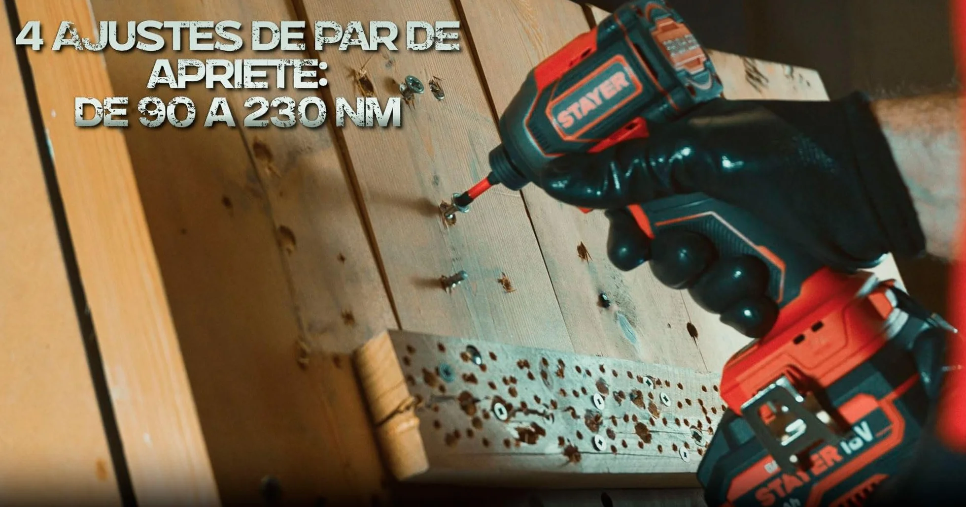 Atornillador de Impacto a batería de 18 V, IS 230 L2014, motor BRUSHLESS, 230 Nm de par de apriete, 9 Modos de trabajo, compatible con la GAMA L20. (Incluye 1 baterías de 4Ah.+ Cargador + Maletín)