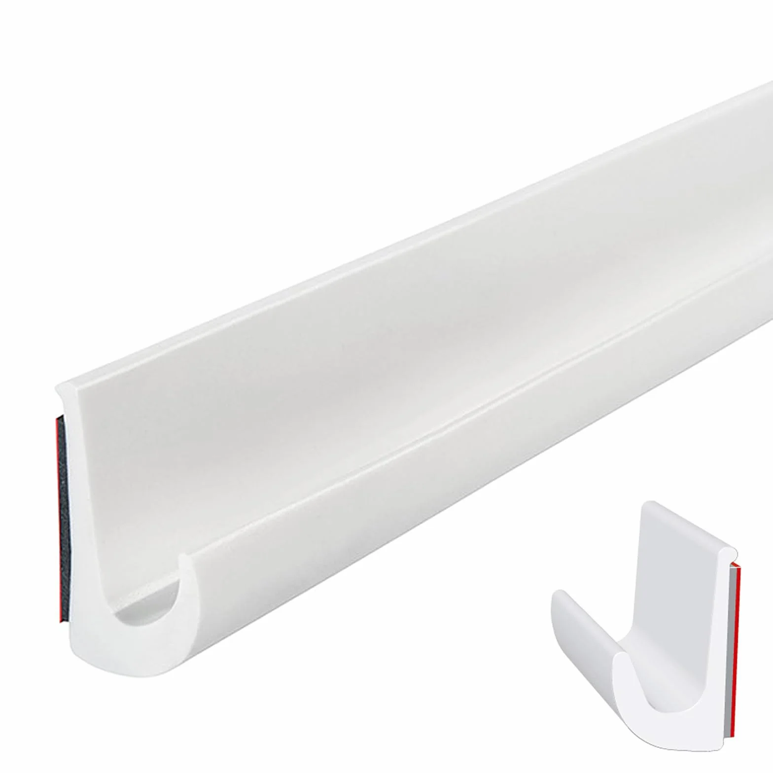 Canalones de lluvia J Shape RV, canalones de lluvia en forma de J, PVC, autoadhesivos, para vehículos, camiones, caravanas