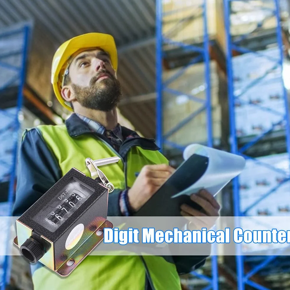 Contador Manual D67-F 5 Dígitos Mecanico Restablecible