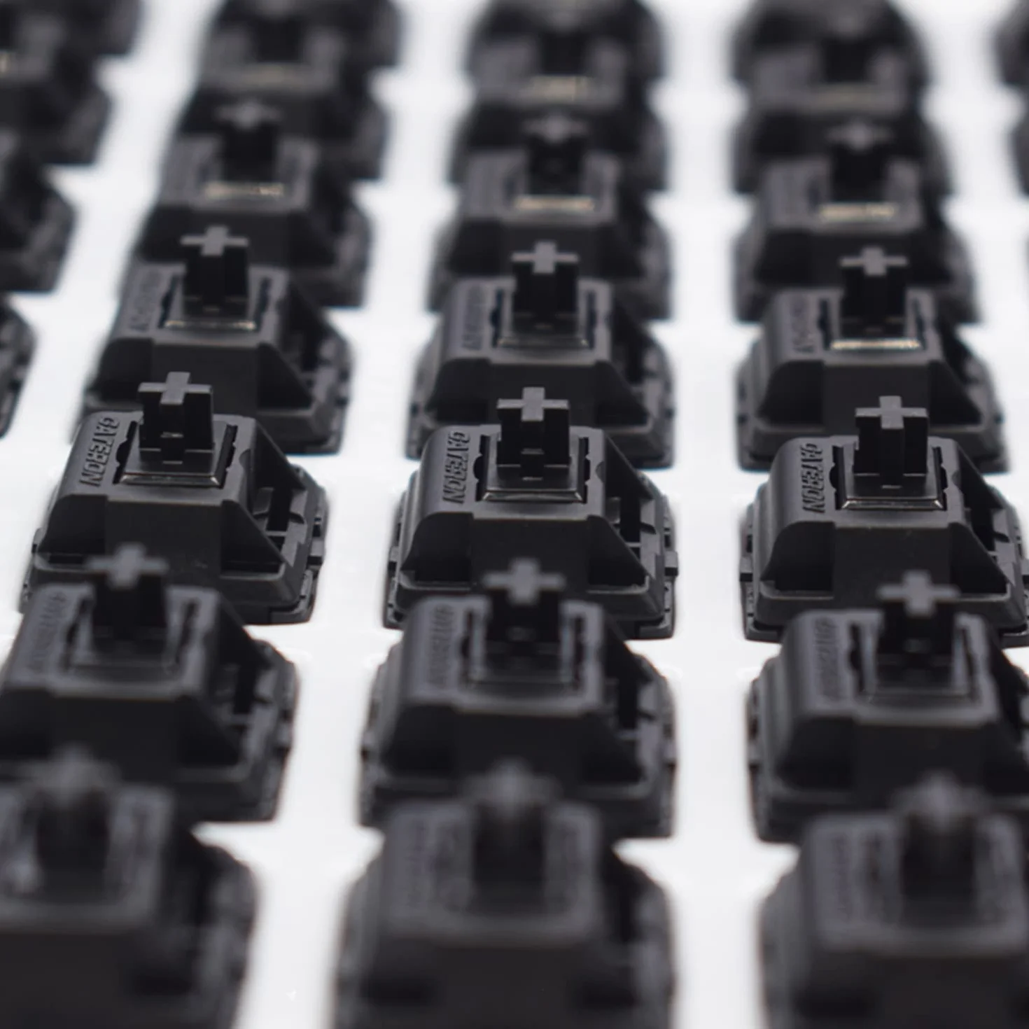 kutethy Gateron Oil King - Interruptores lineales prelubricados de 5 Pines para Teclado mecánico (36 Unidades, Oil King)