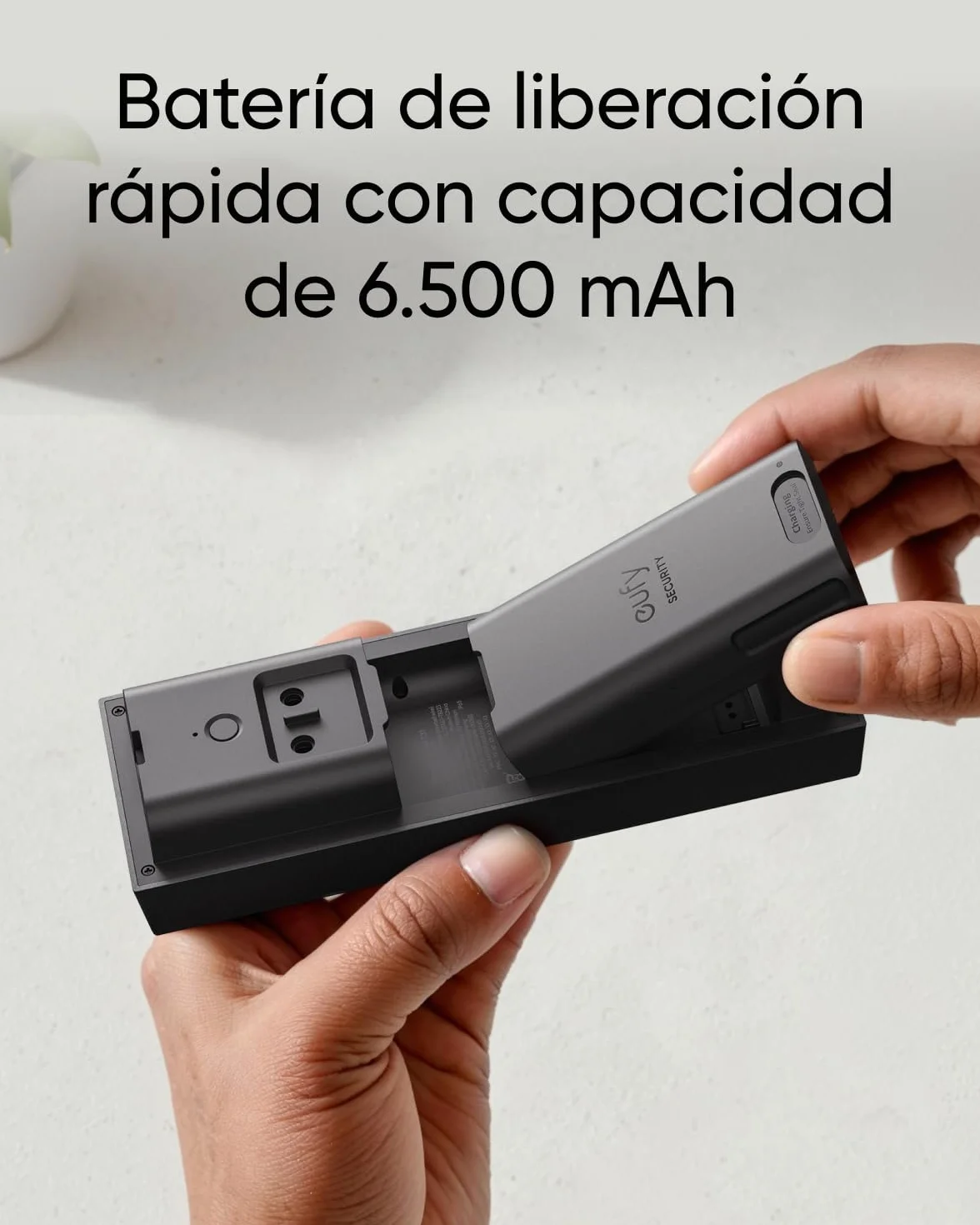 eufy Security Videoportero C31 2K FHD Cable o Batería de Liberación Rápida Grabación 24/7 Detección de Movimiento Humano