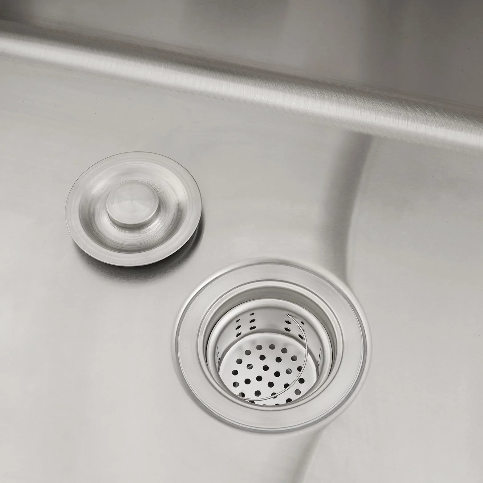 Fregadero de cocina de acero inoxidable independiente, 1 lavabo, fregadero de cocina comercial con grifo con mangueras de agua fría y caliente, fregadero para exteriores, para garaje, lavandería