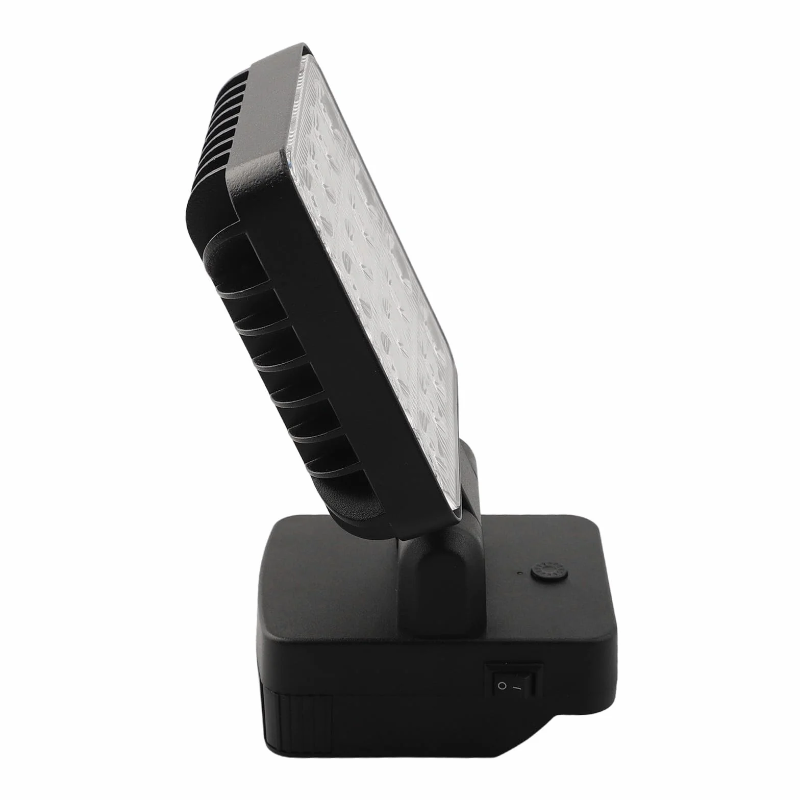Gdfnmogo Luz de trabajo LED inalámbrica compatible con batería Metabo de 18 V BS18 LT SB18 LT SSD18 LT SSW18 LT2, 1200-1500LM 16 LED linterna portátil con inclinación de 90°