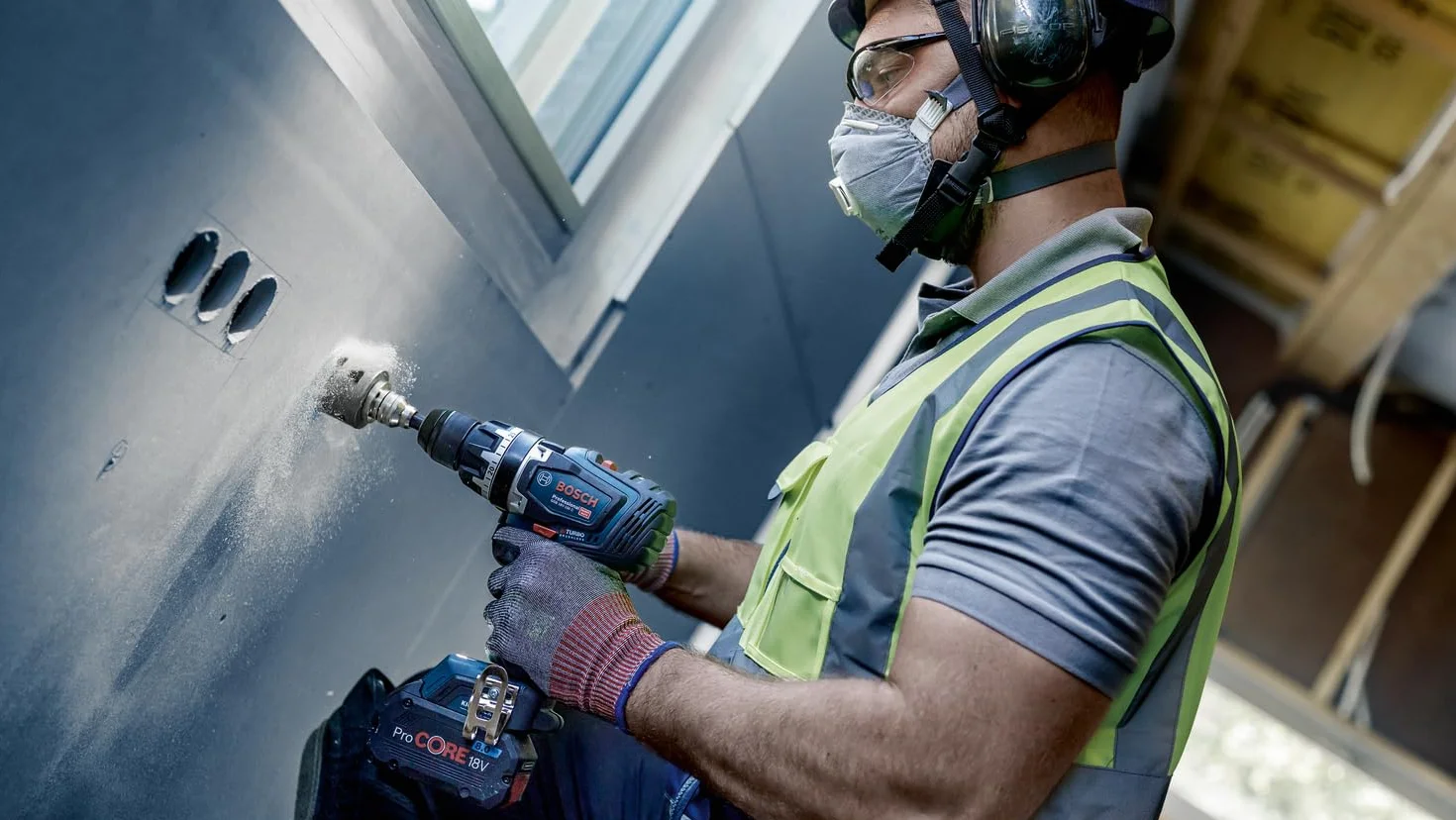Bosch 1x Sierra de corona PRO Multi Material (para Madera blanda, Cartón-yeso, Ø 68 mm, Professional Accesorios Taladro)