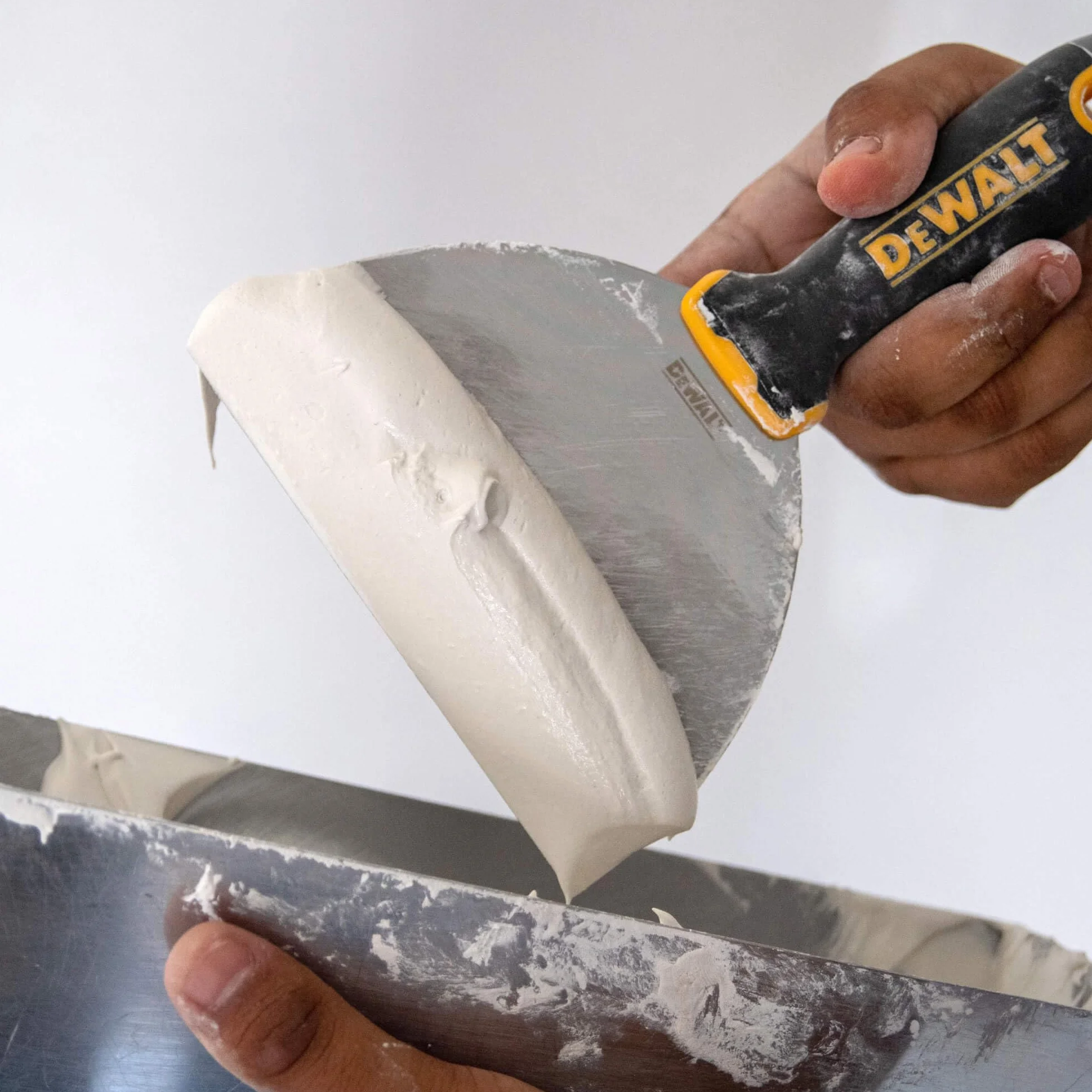 DEWALT Cuchillo de masilla de 25,4 cm | Acero inoxidable con mango de agarre suave | DXTT-2-146