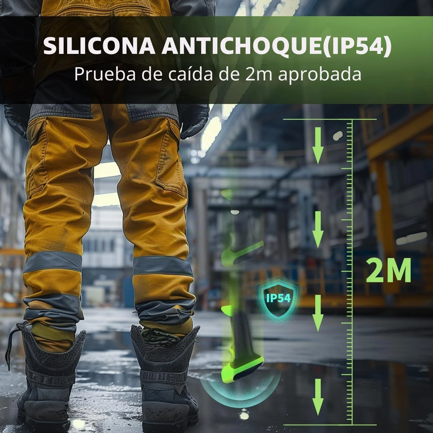 NetumScan Escáner de Código de Barras Inalámbrico Bluetooth 1D 2D QR NSL8BL