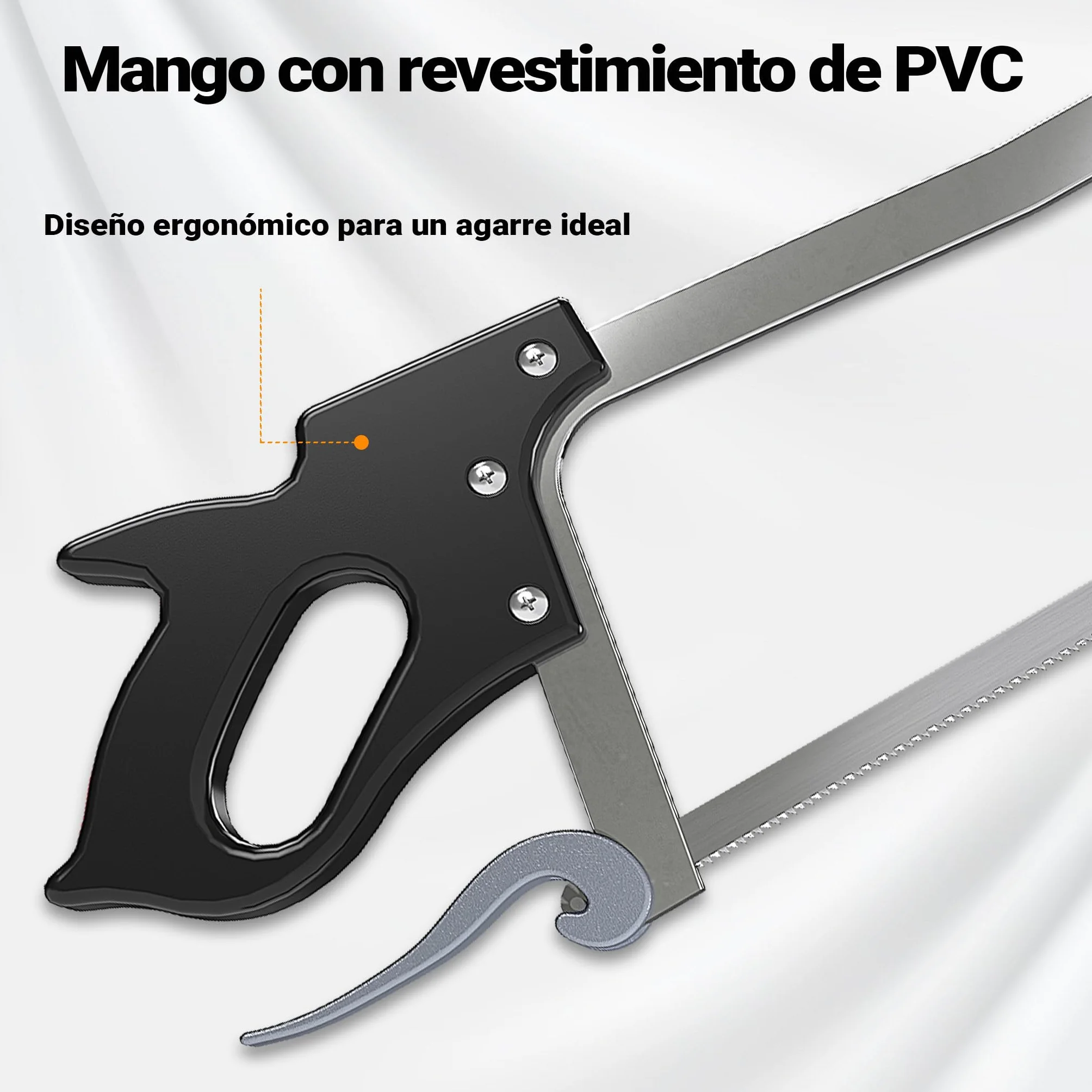 XL Sierra manual carnicero Carne Huesos Carnicería profesional Hostelería Cocina Caza Despiece Corte
