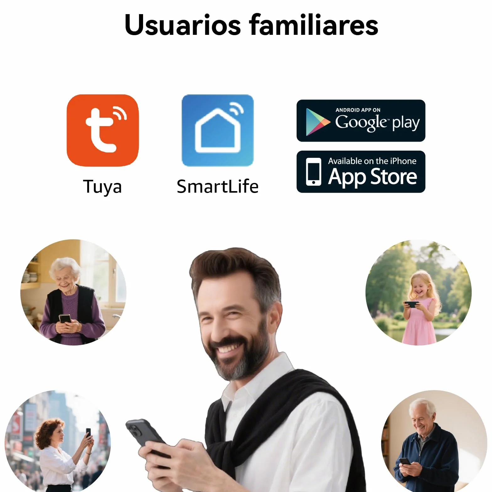 Videoportero Smartphone 2 Hilos, Timbre Video Mirilla y 7'' Pantalla Táctil, Visión Nocturna, Desbloqueo Remoto, Audio Bidireccionall para Chalet,casa, 2,4/5GHz, 1 cámara y 2 monitores
