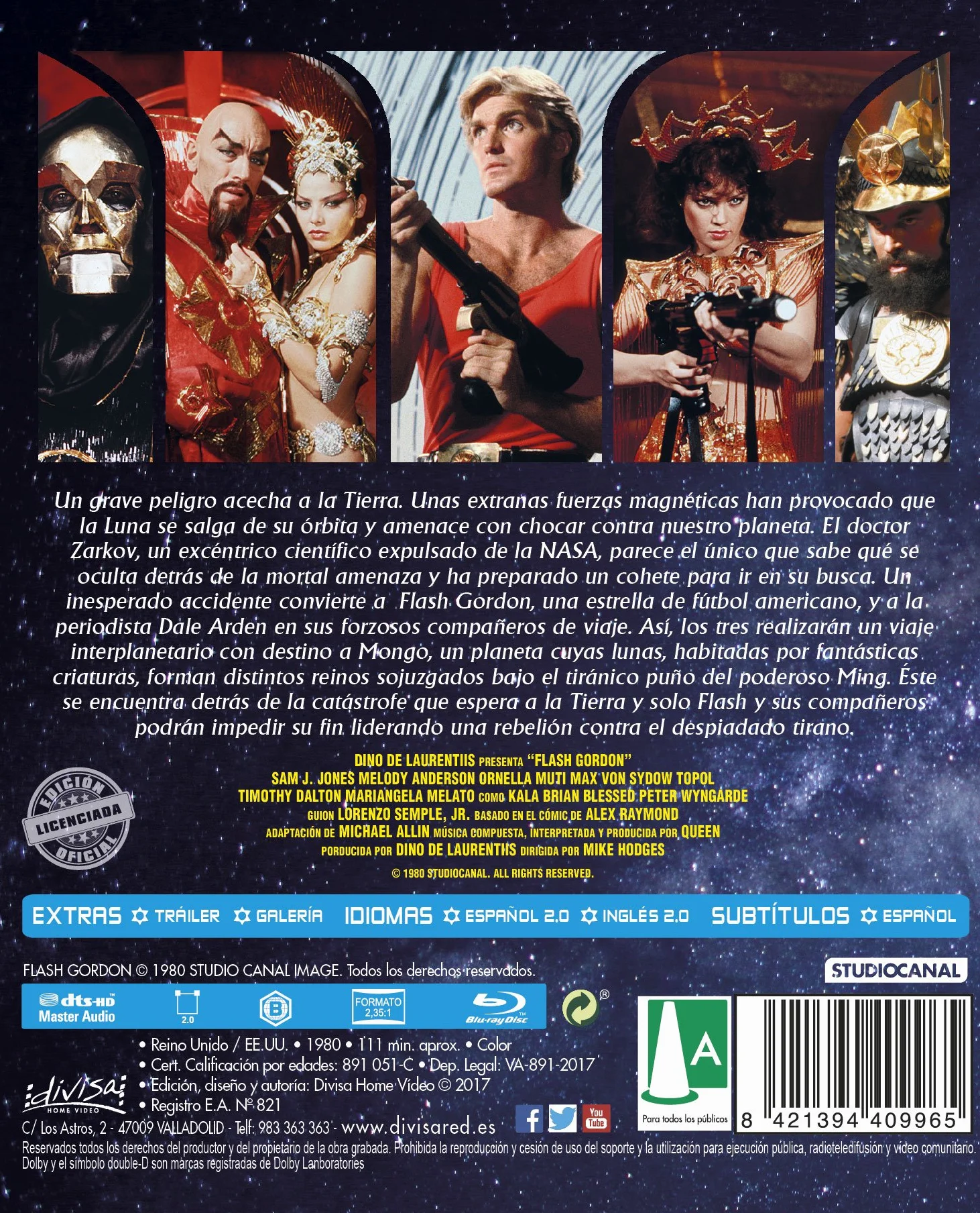 Flash Gordon [Blu-ray]