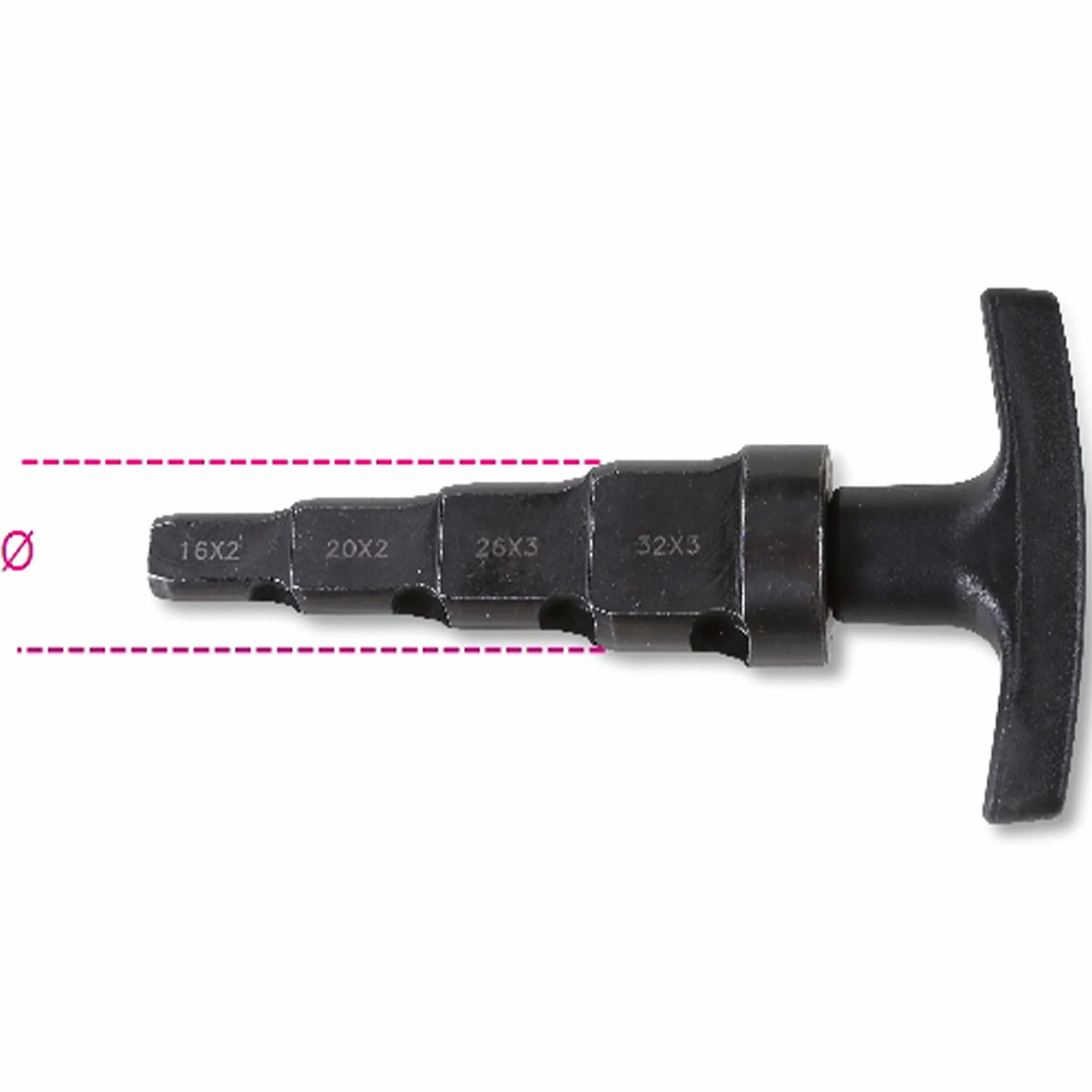 Beta 345C - Calibrador para tubos multicapas
