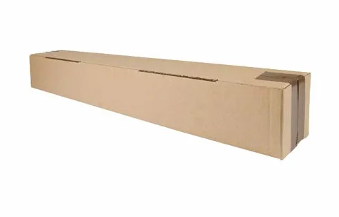Caja para embalar tubo 700x95x95 mm cartón 3 mm 5 Unidades