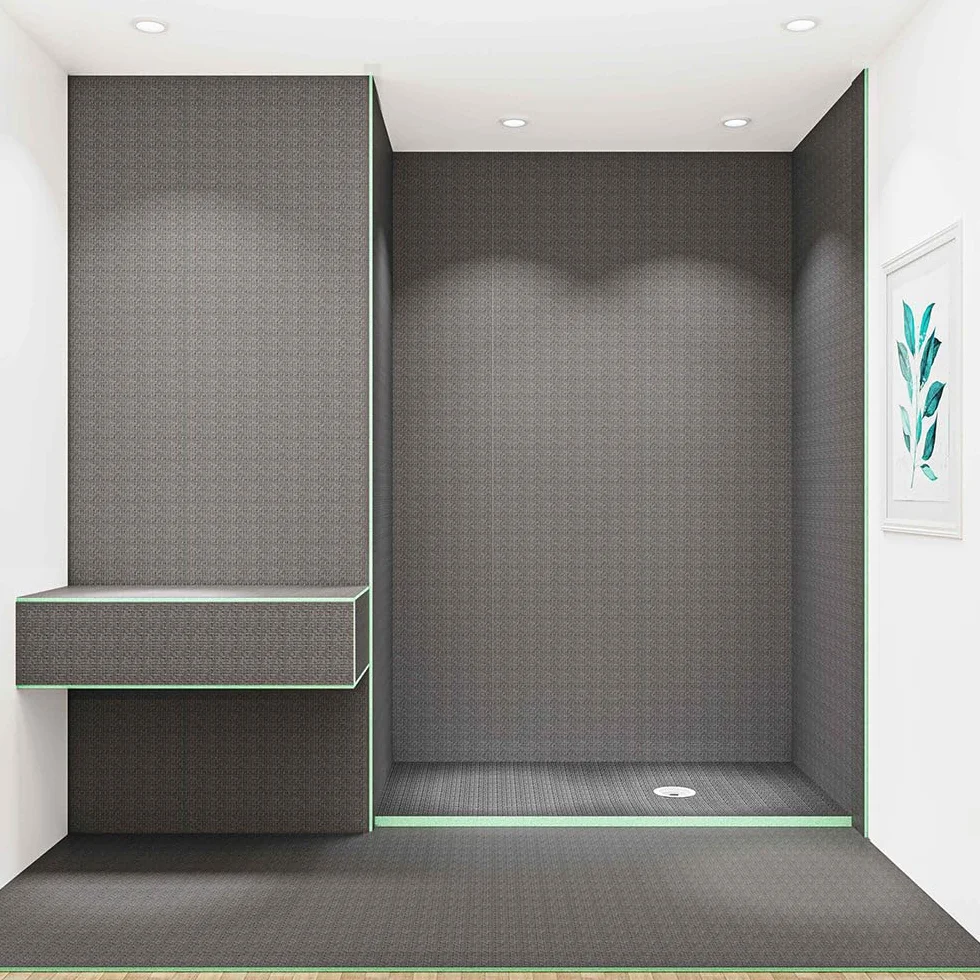 AICA Tablero de respaldo de azulejos de XPS, Tablero de aislamiento impermeable, Panel de construcción, 1250x600x40mm; 4 piezas/juego
