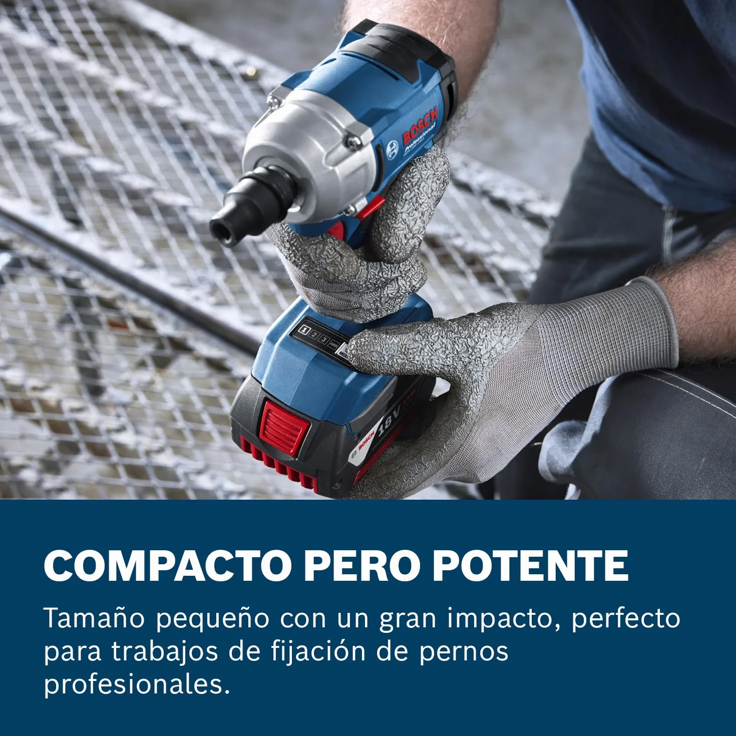 Bosch Professional 18V System llave de impacto a batería GDS 18V-350 (incl. L-BOXX)