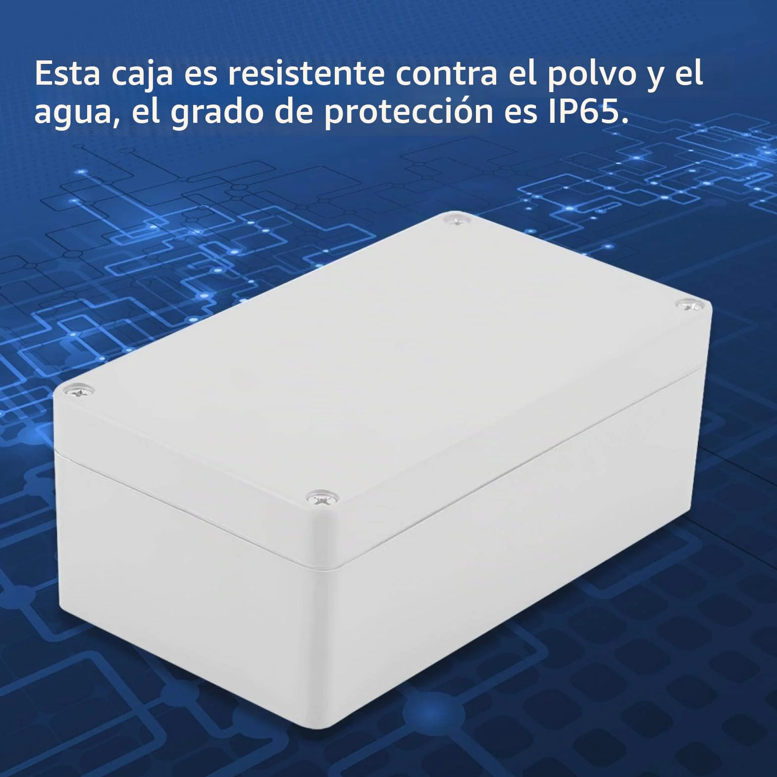 Caja Estanca ABS IP65 158 x 90 x 60mm Carcasa Proyecto Eléctrico