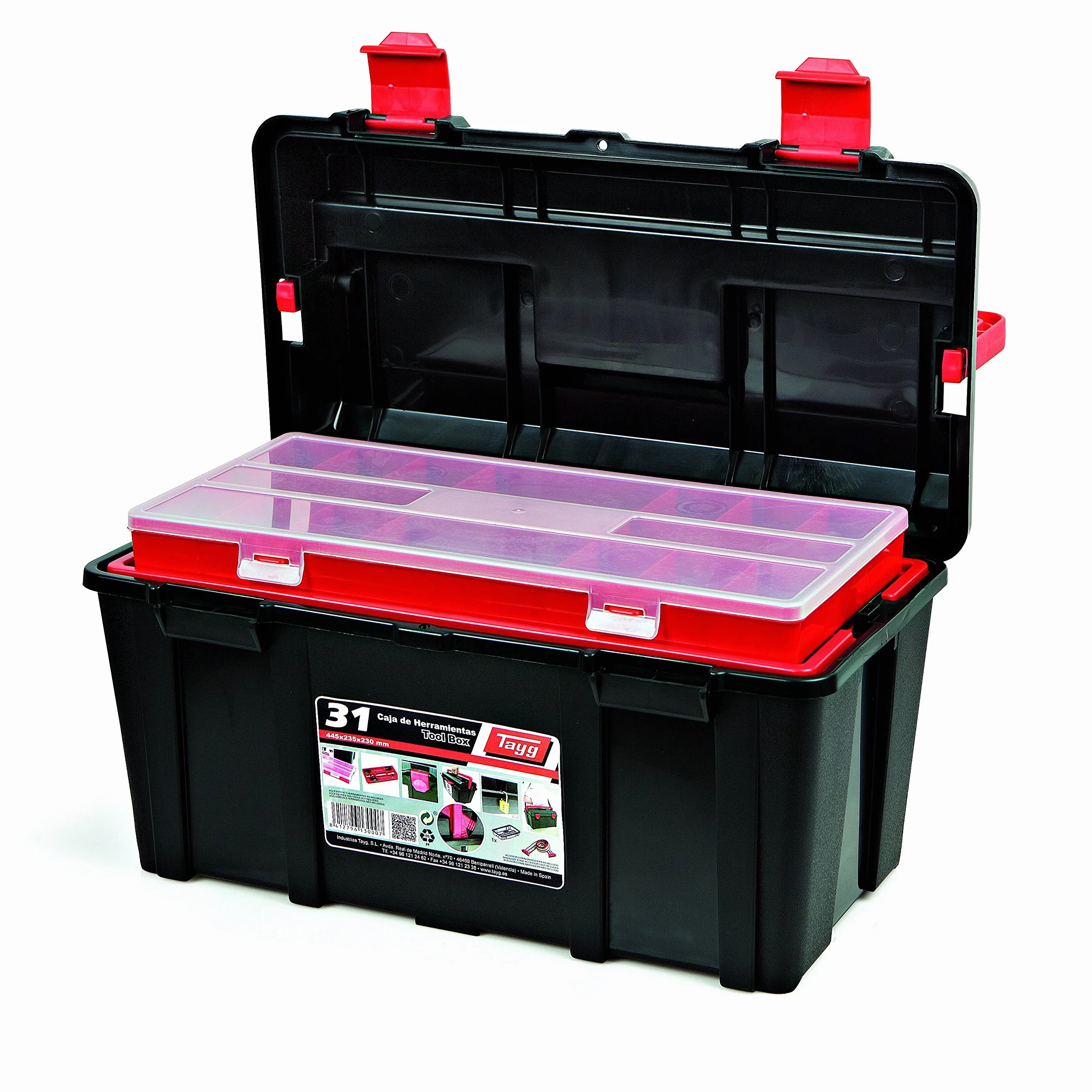 Tayg Caja Herramientas Plástico 445 x 235 x 230 mm