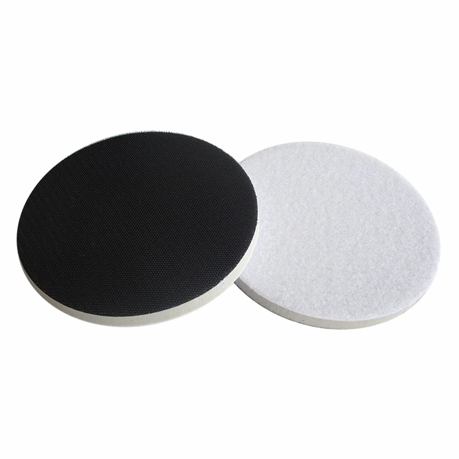 Cepillo de esponja de lija lijado Almohadilla de interfaz de alta densidad 6 pulgadas 150 mm almohadilla de almohadilla de protección de lijadora y bucle