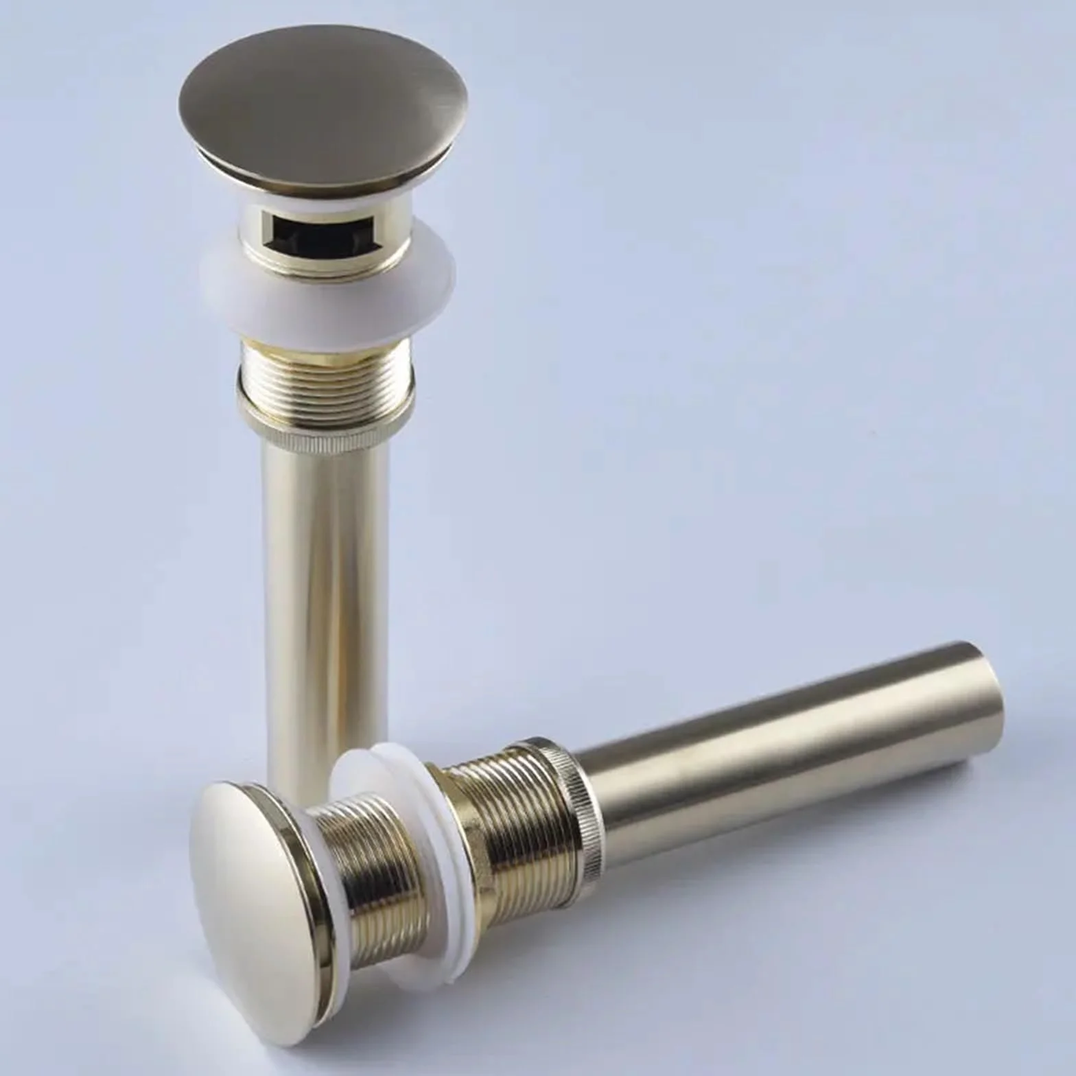 Basin Pop Up Drain Antique Brass Bottle Trap Bathroom Sink Siphon Drains with Kit Para Lavabo De Baño y Lavabo(Color 1)
