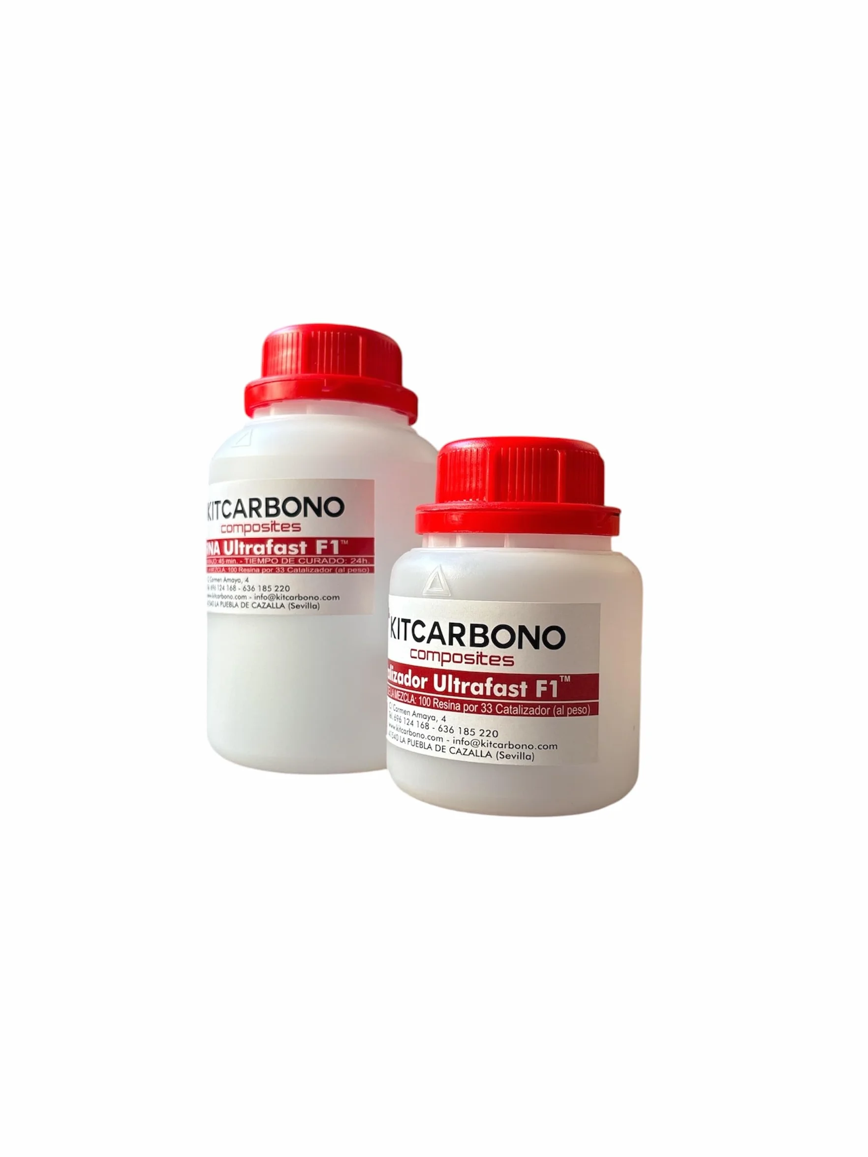 Resina Epoxi Curado UltraRapido UltraFast F1 500gr